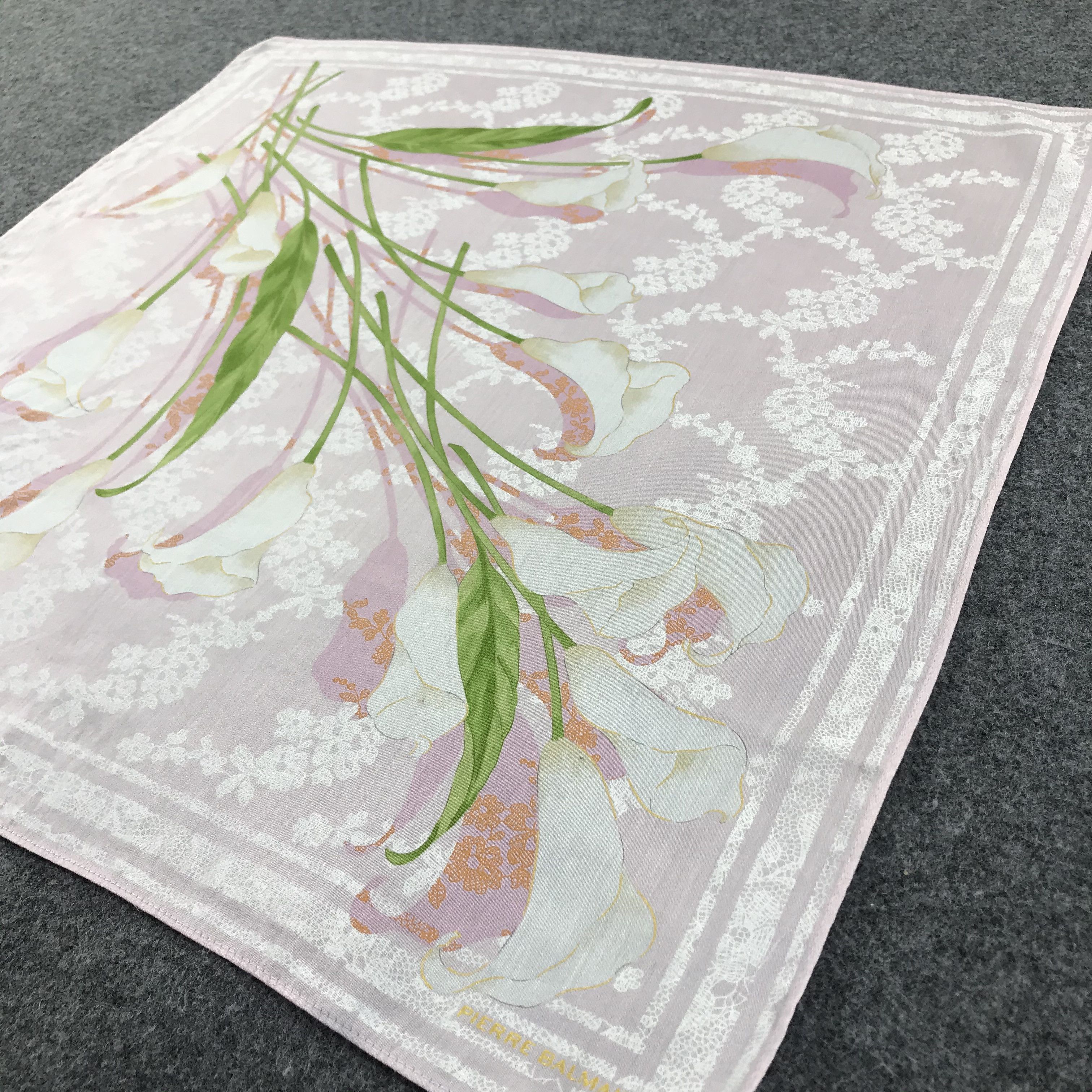 Pierre Balmain Pierre Balmain Handkerchief Neckerchief Bandana H425 Size ONE SIZE - 5 Thumbnail
