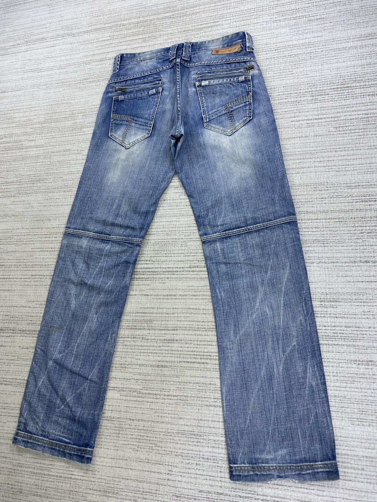 Japanese Brand 🔥STEALS Timezone Japan Rare Design Denim Jeans Pants Size US 32 / EU 48 - 11 Thumbnail