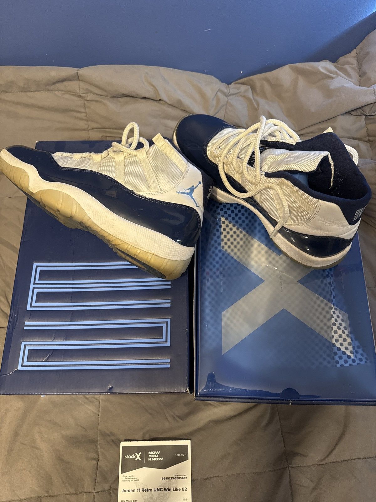 Jordan Brand Jordan 11 Retro Win Like 82 Size US 10.5 / EU 43-44 - 5 Thumbnail