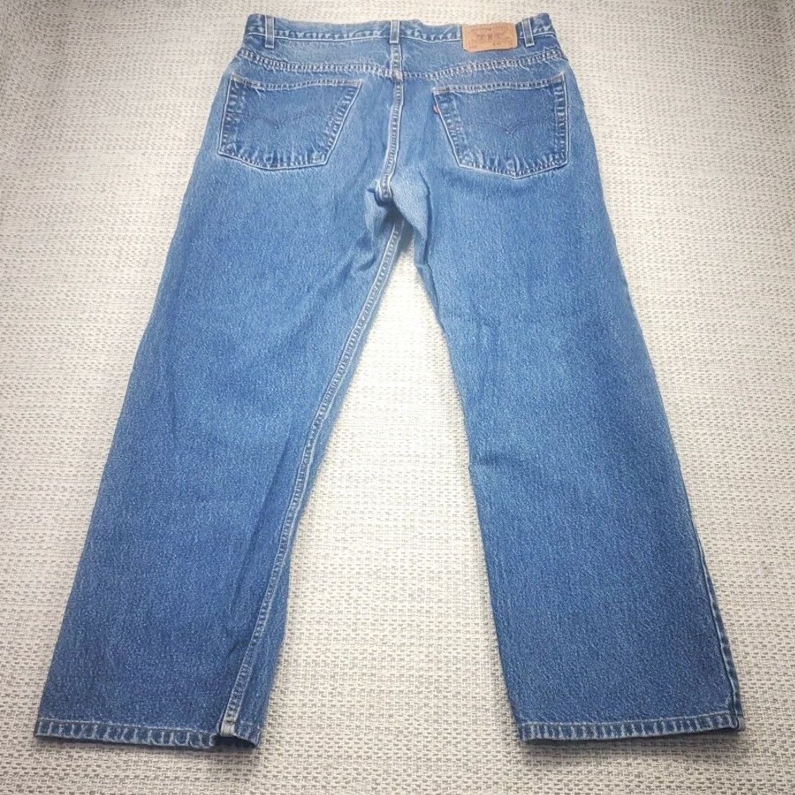 Levi's VTG Levi's 505 Jeans Mens 40x30 Blue Denim Straight Leg Regular Fit 5-Pocket Denim Jeans Regular Levi's 500 Series 90s Mens Jeans Size US 40 / EU 56 - 2 Thumbnail