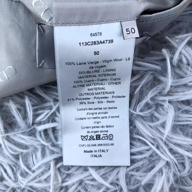 Dior Dior Cuff logo kaki suit jacket 2501-Nextarrow Size US M / EU 48-50 / 2 - 6 Thumbnail