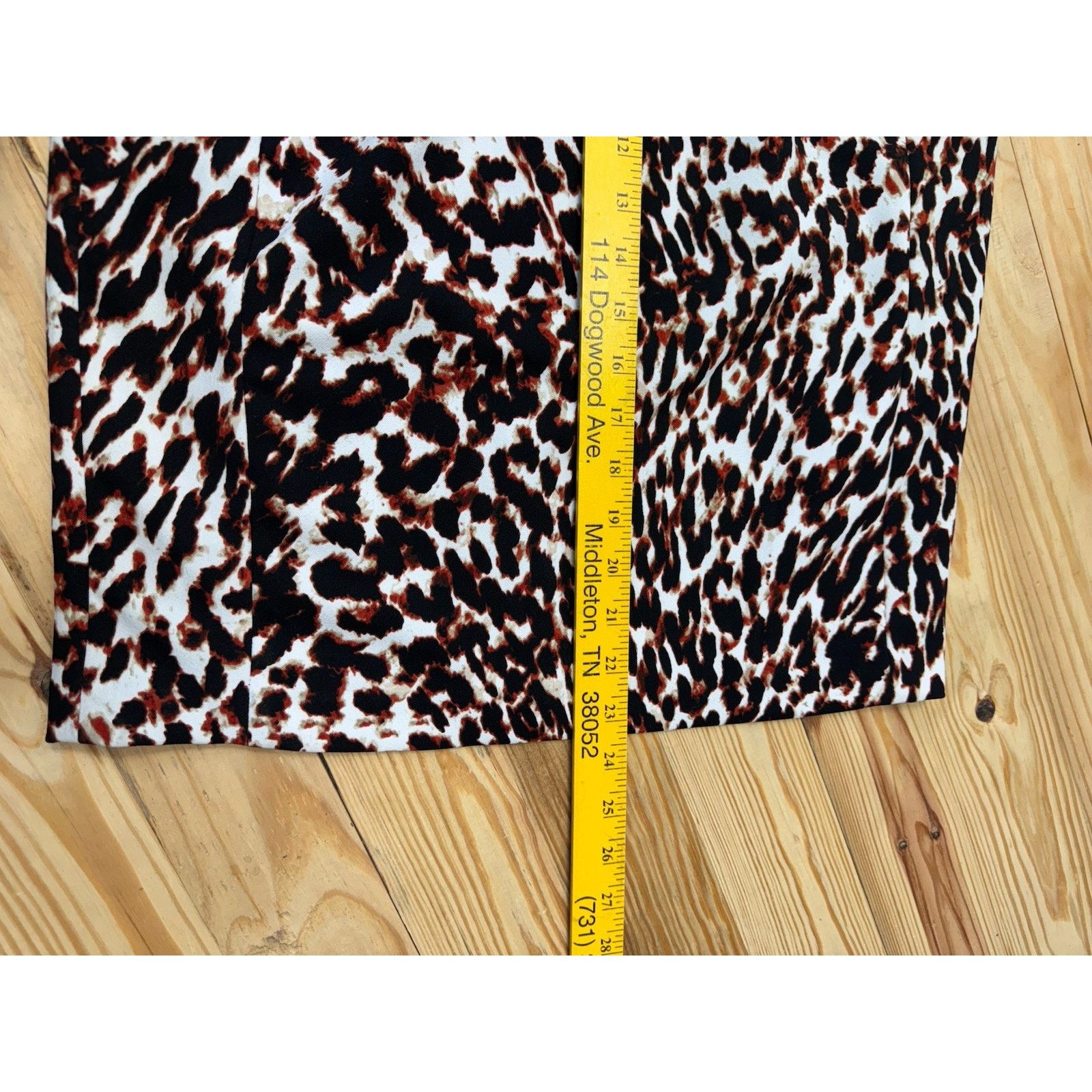 Calvin Klein Calvin Klein Sleeveless Crew Neck Animal Print Dress Size 8 Size M / US 6-8 / IT 42-44 - 9 Thumbnail