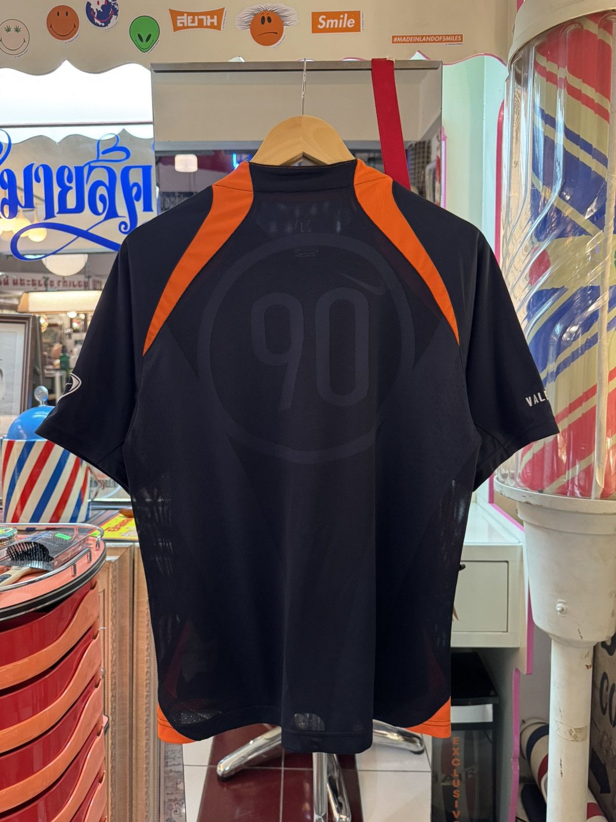 Nike Vintage Valencia CF 2005-06 Nike Total 90 Training Jersey Size US S / EU 44-46 / 1 - 2 Thumbnail