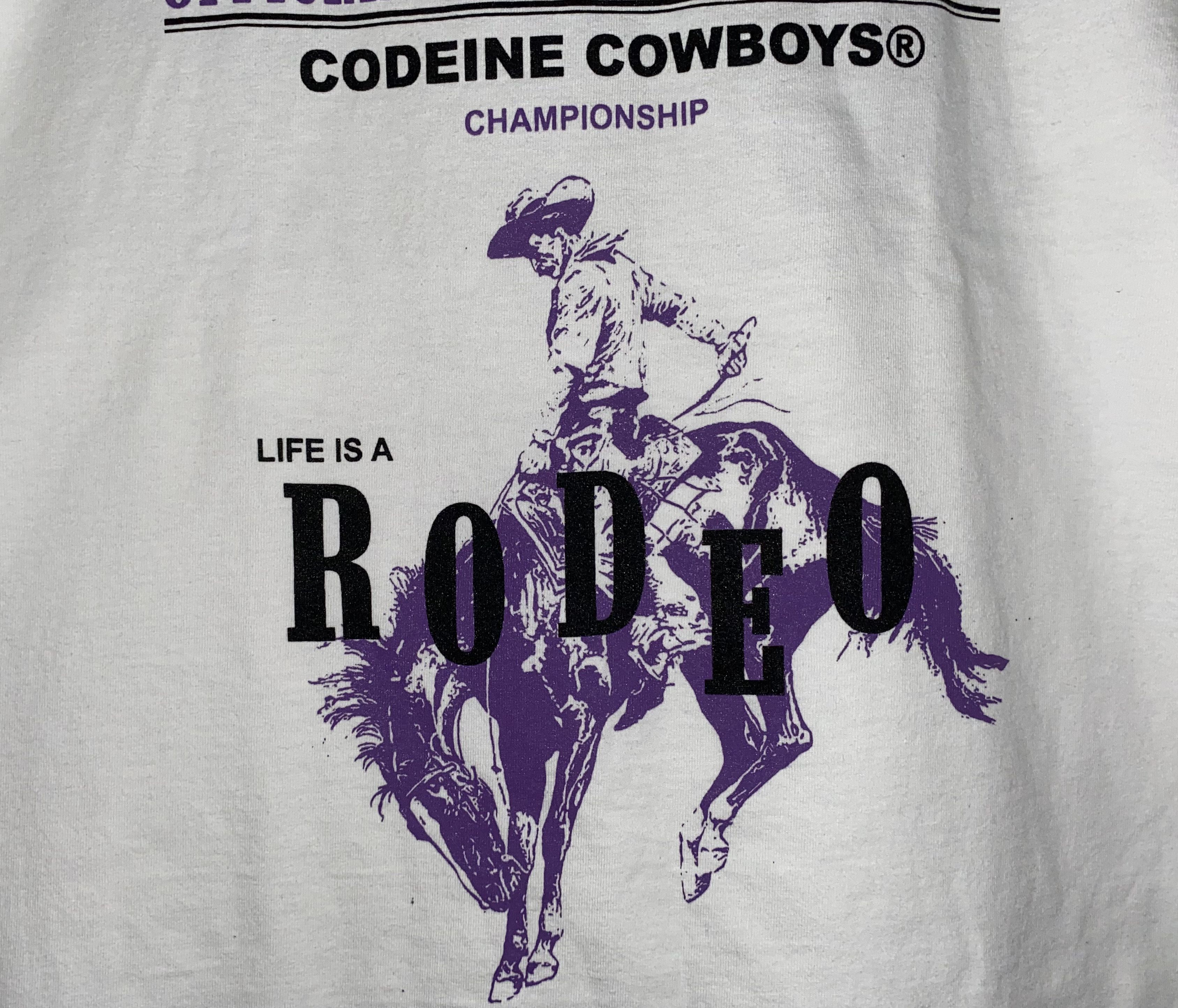 Other Mo-Dem Streetwear T shirt Codeine Cowboy Rodeo supreme HUF ! Size US XXL / EU 58 / 5 - 4 Thumbnail