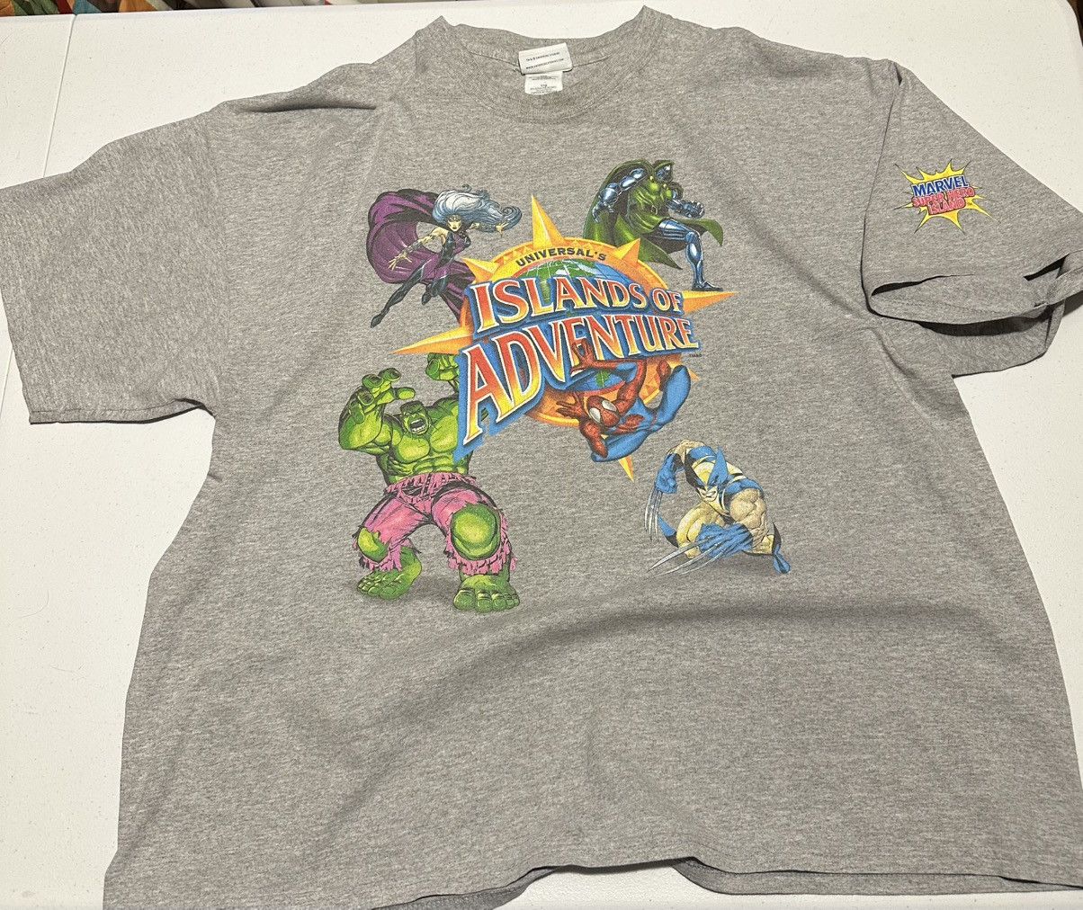 Universal Studios Vintage universal Studios Marvel Superhero island Tshirt Size US XXL / EU 58 / 5 - 6 Thumbnail
