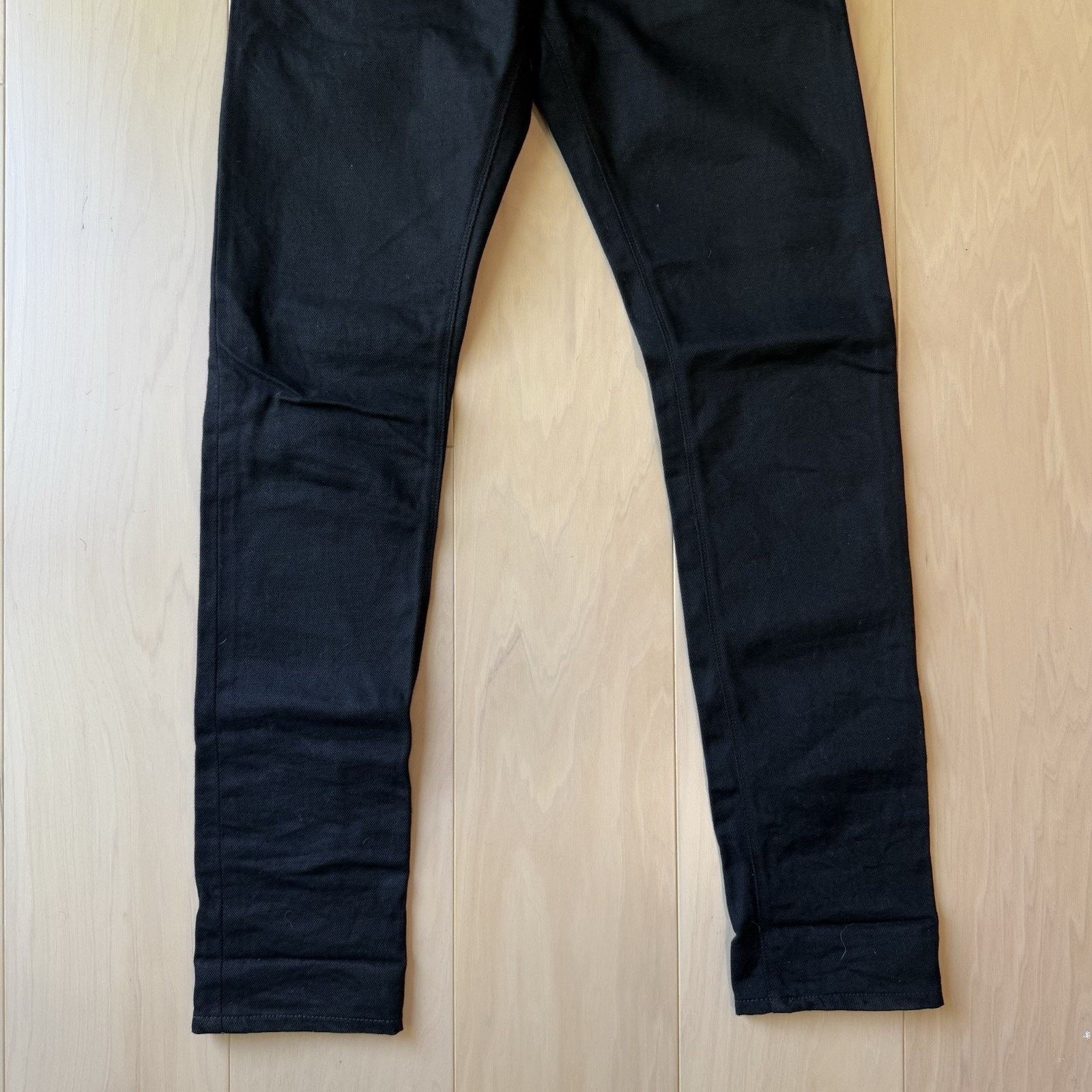 Raleigh Denim Raleigh Denim Martin Selvedge Jeans 30 Black Dark Wash Size US 30 / EU 46 - 4 Thumbnail