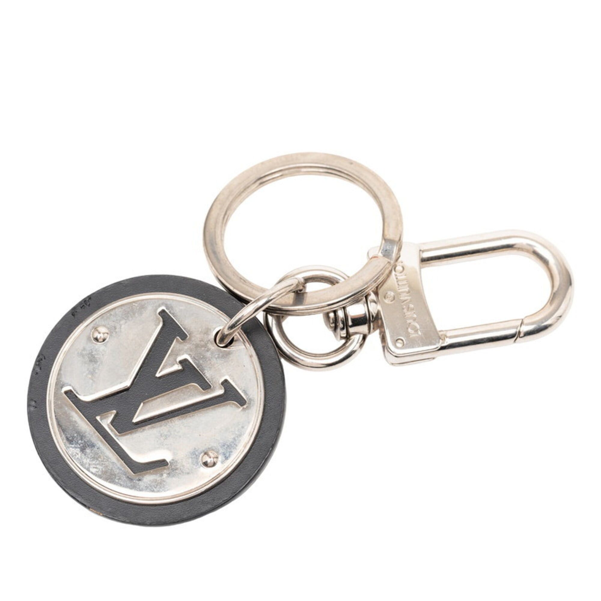 Louis Vuitton Louis Vuitton LV Circle Keyring Accessory Bag Charm M67362 Silver Black Metal Women's LOUIS VUITTON Size ONE SIZE - 1 Thumbnail