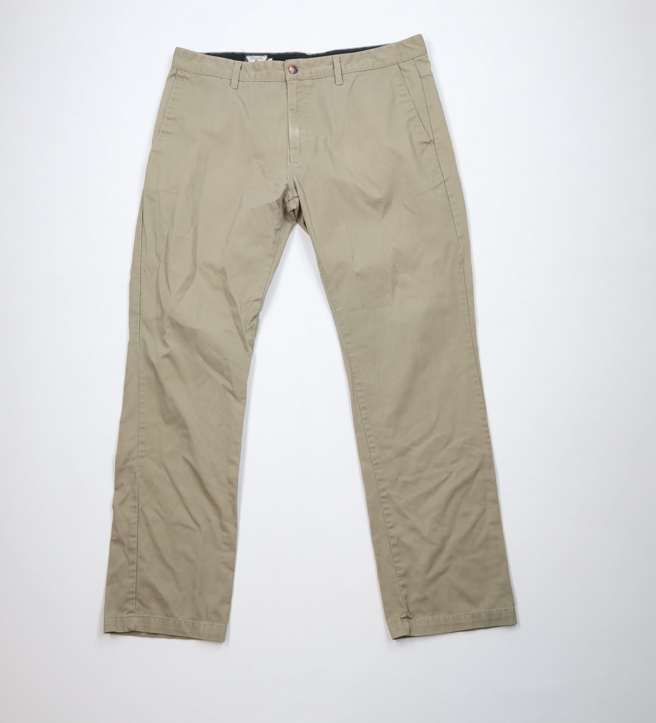 Volcom Vintage Volcom Stone Spell Out Skateboard Chino Pants Size US 38 / EU 54 - 1 Thumbnail