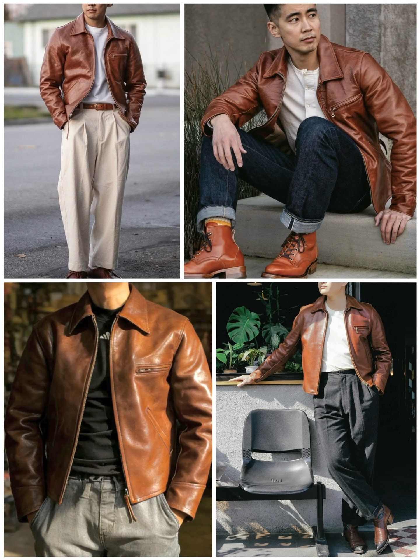 Vintage Vintage Indian Motorcycle Leather Jacket Size US M / EU 48-50 / 2 - 1 Thumbnail