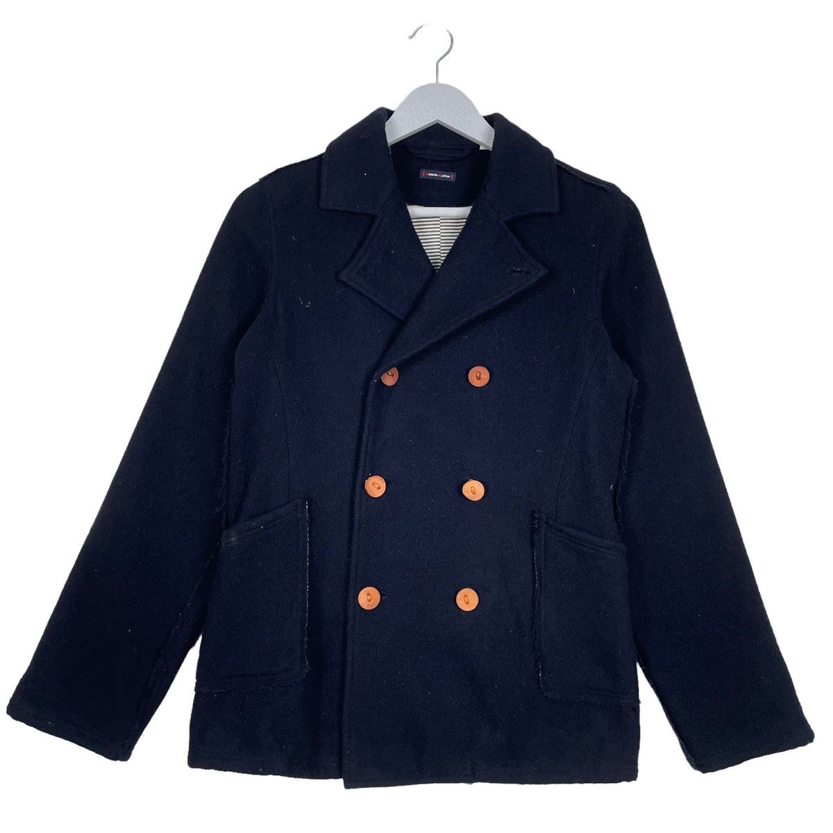 💥JAPAN DEEP BLUE FRENCH CHORE BUTTON JACKET