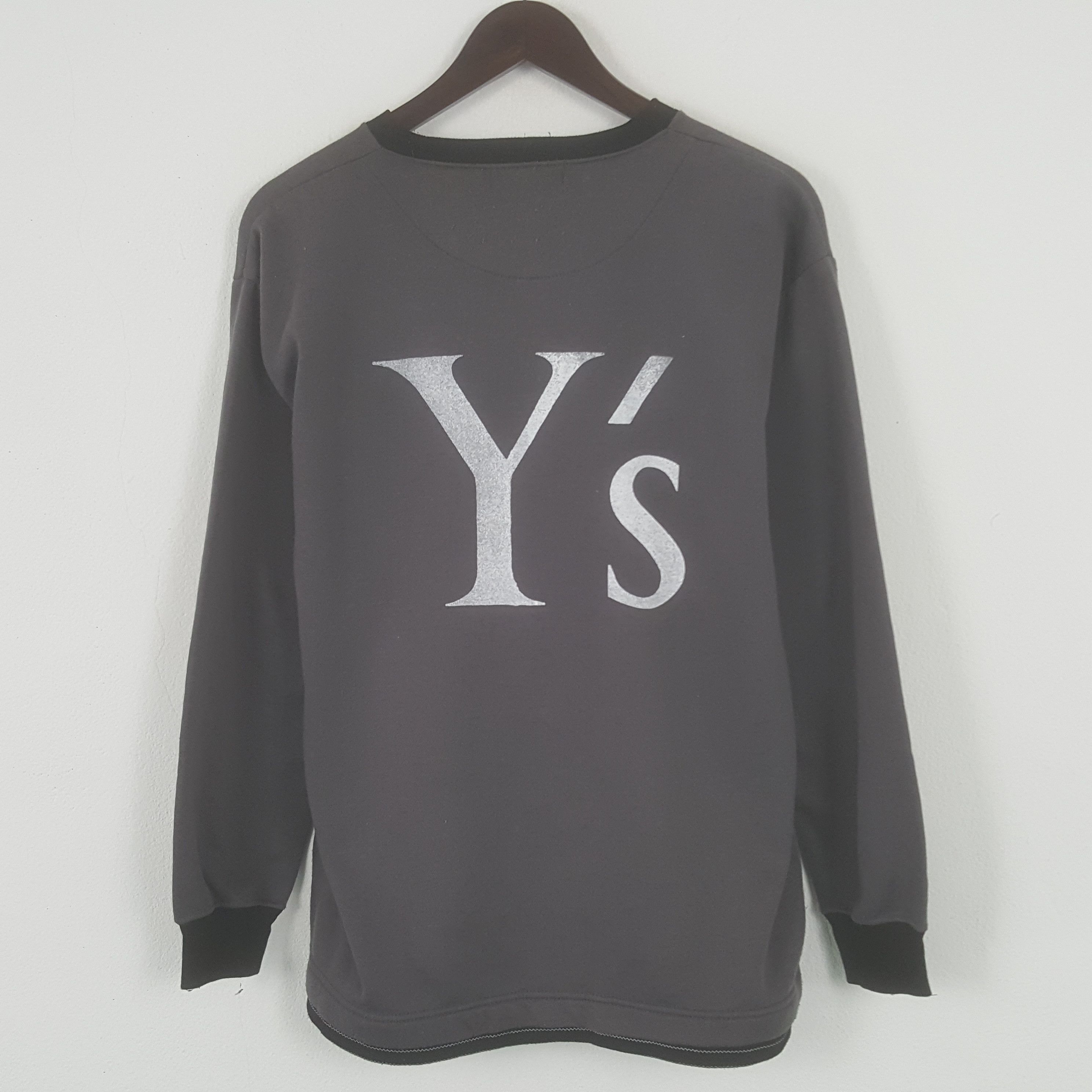 Japanese Brand × Vintage × Yohji Yamamoto Sacsny by Yohji Yamamoto Custom Art Long Sleeve Tshirt Size US L / EU 52-54 / 3 - 1 Thumbnail