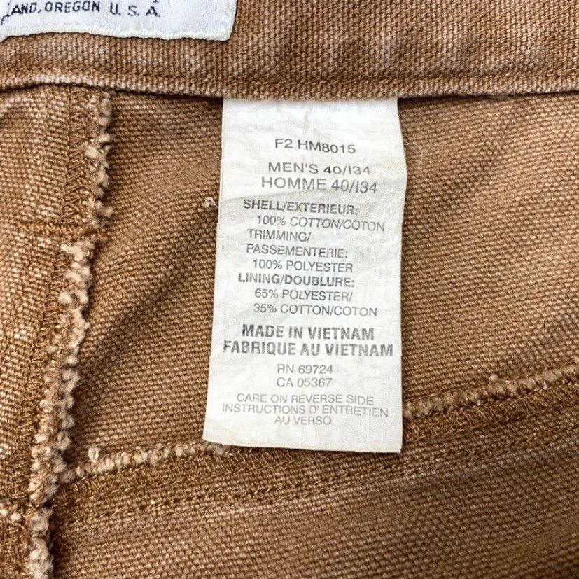 Doublet VINTAGE Columbia Double Knee Canvas Pants Mens 40x34 Briarshun Stout Hunting Size US 40 / EU 56 - 7 Thumbnail