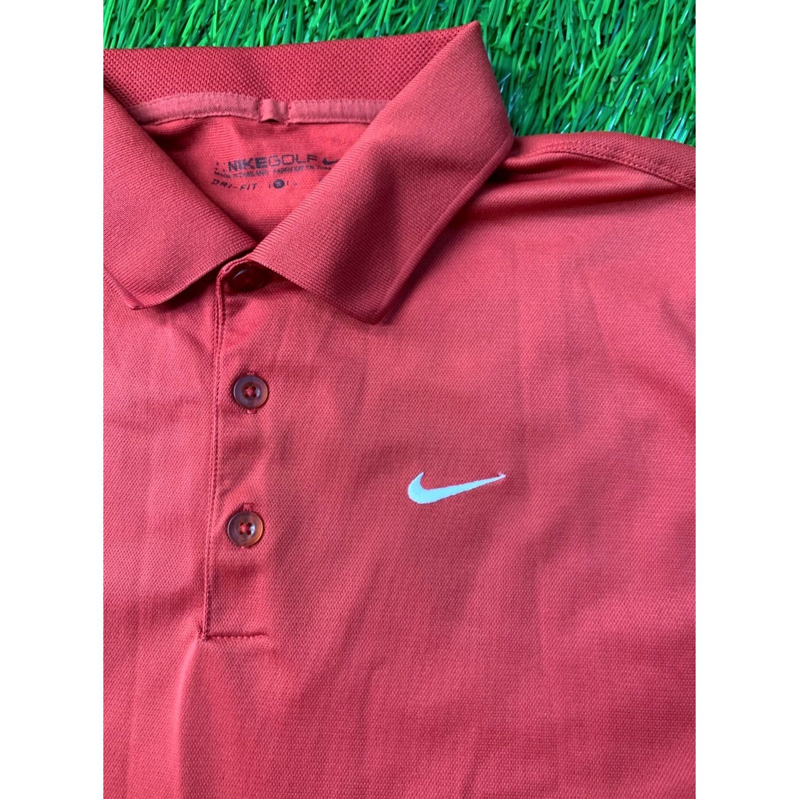Nike NIKE GOLF DRI-FIT 2011 MEN POLO SHIRT JERSEY SIZE S RED POLO Shirt Golf Mens Size US S / EU 44-46 / 1 - 3 Thumbnail