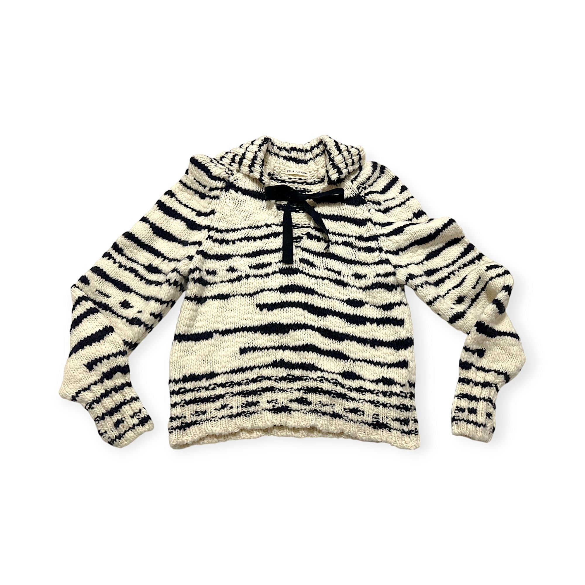 Ulla Johnson Ulla Johnson Nicola Pullover Wool Sweater, Size S Size S / US 4 / IT 40 - 3 Thumbnail