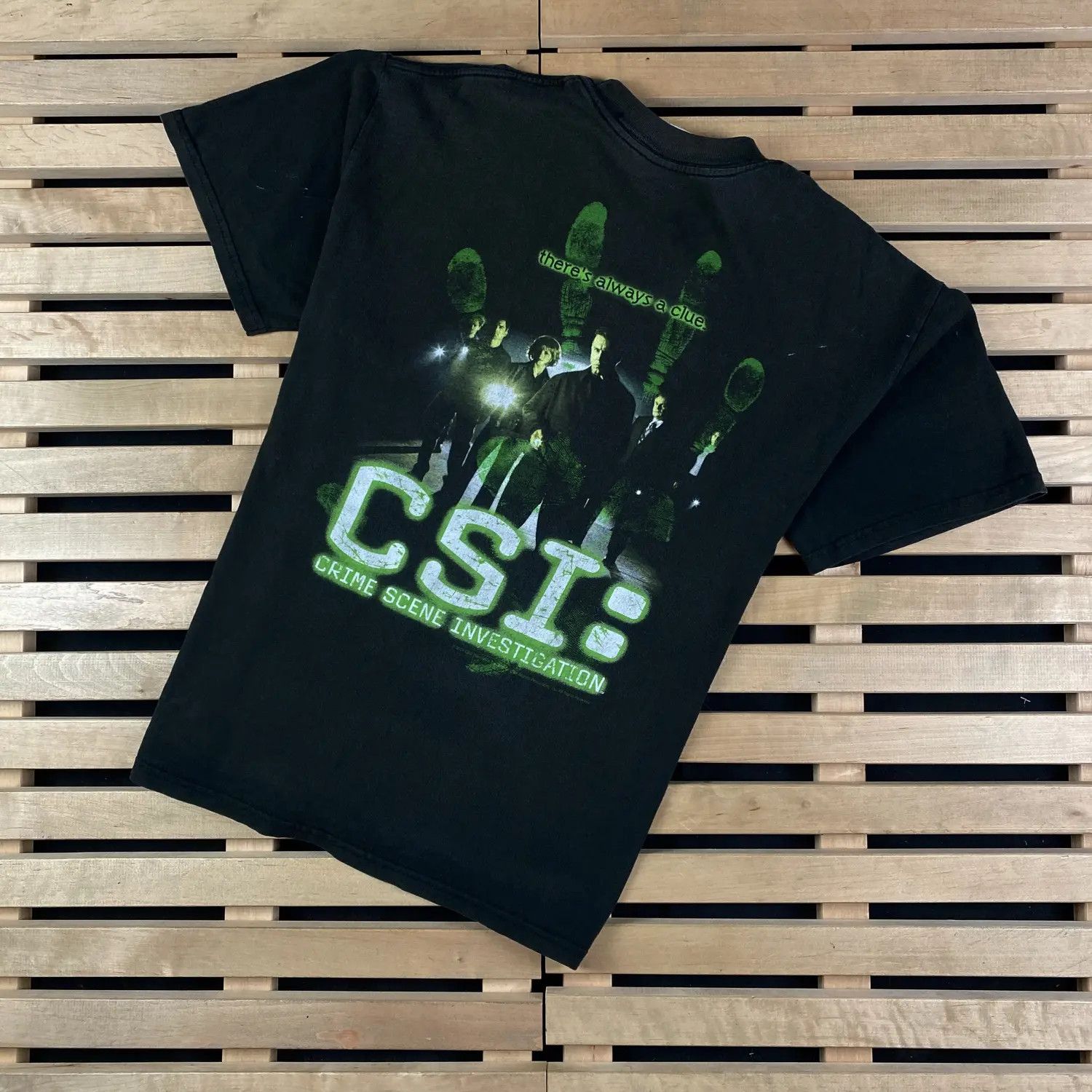 Vintage Vintage Movie T-Shirt CSI Crime Scene Investigation Size L Size US L / EU 52-54 / 3 - 1 Thumbnail