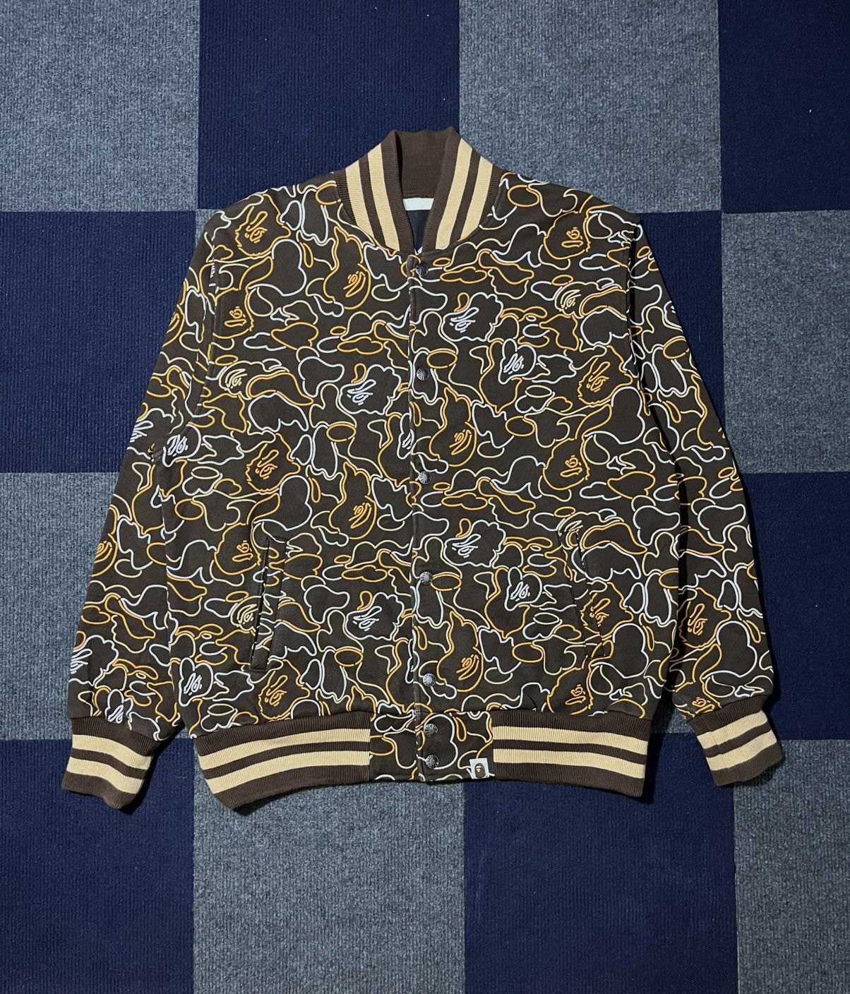 Bape × Nigo BAPE VARSITY Size US M / EU 48-50 / 2 - 1 Thumbnail