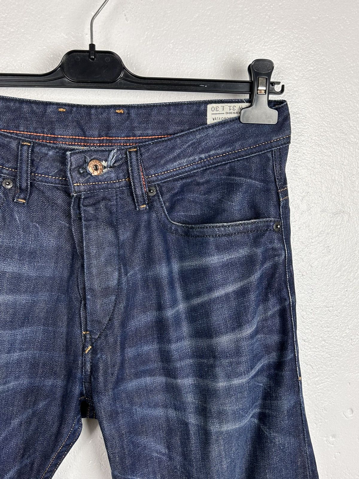 Diesel Diesel Braddom 0806W Regular Slim Carrot Jeans In Size 31/32 Size US 31 - 3 Thumbnail