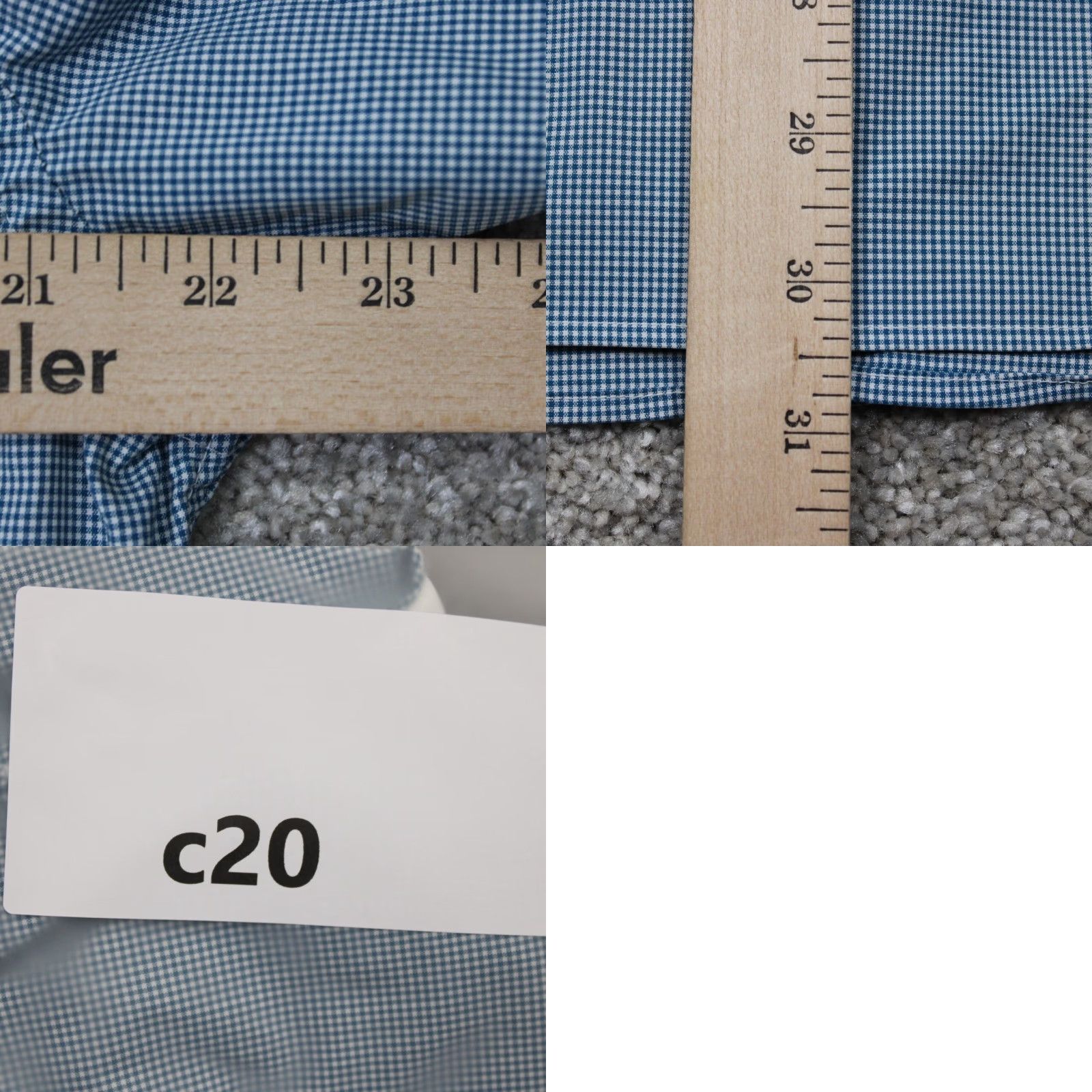 J.Crew J.CREW Ludlow Shirt Mens 15 1/2, 34 Blue/White Classic Fit Cotton Stretch L/S Shirt Size US L / EU 52-54 / 3 - 9 Thumbnail