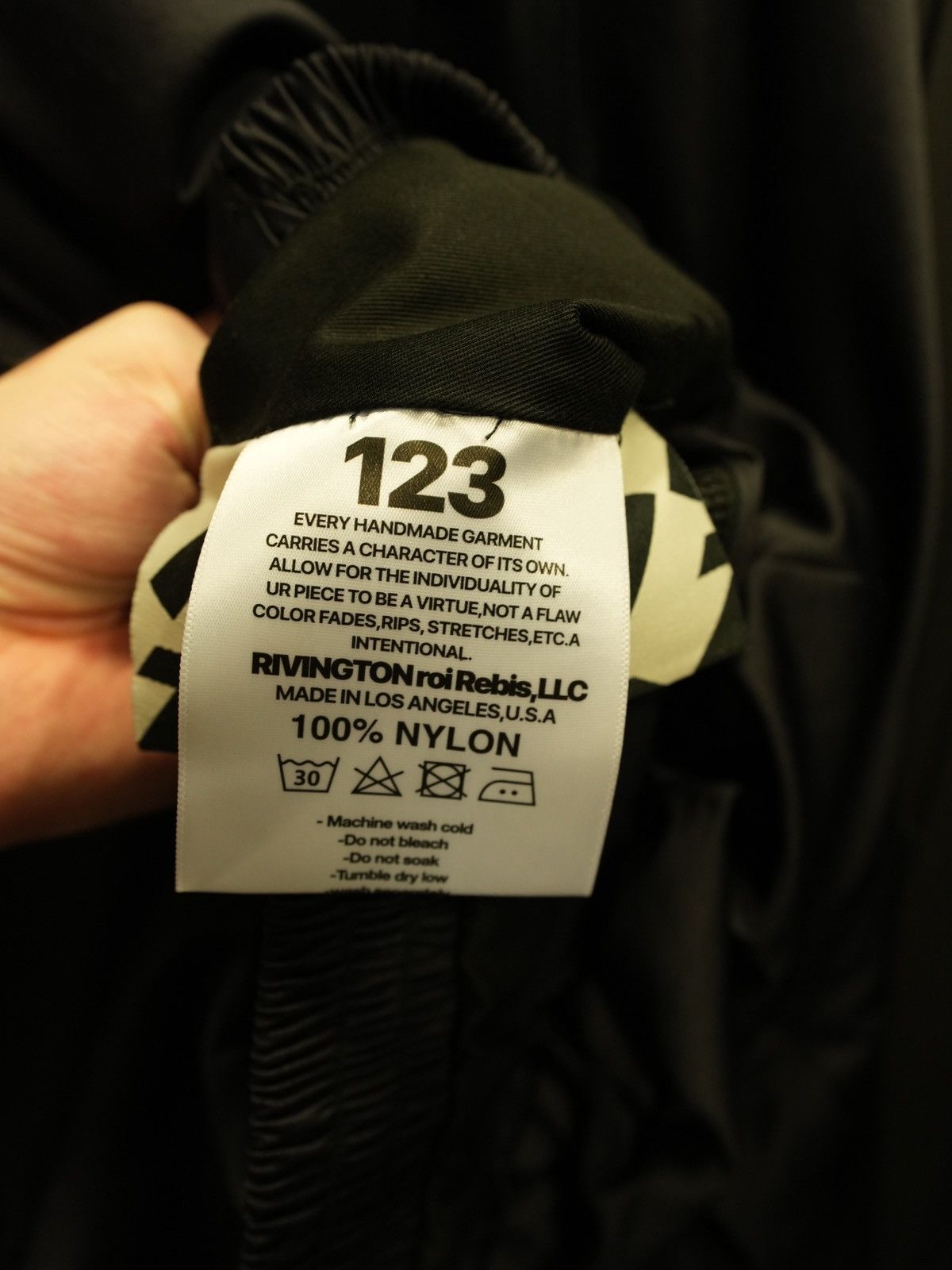 RRR-123 RRR123 Embroidered Logo Nylon Zip Up Jacket Size US S / EU 44-46 / 1 - 12 Thumbnail