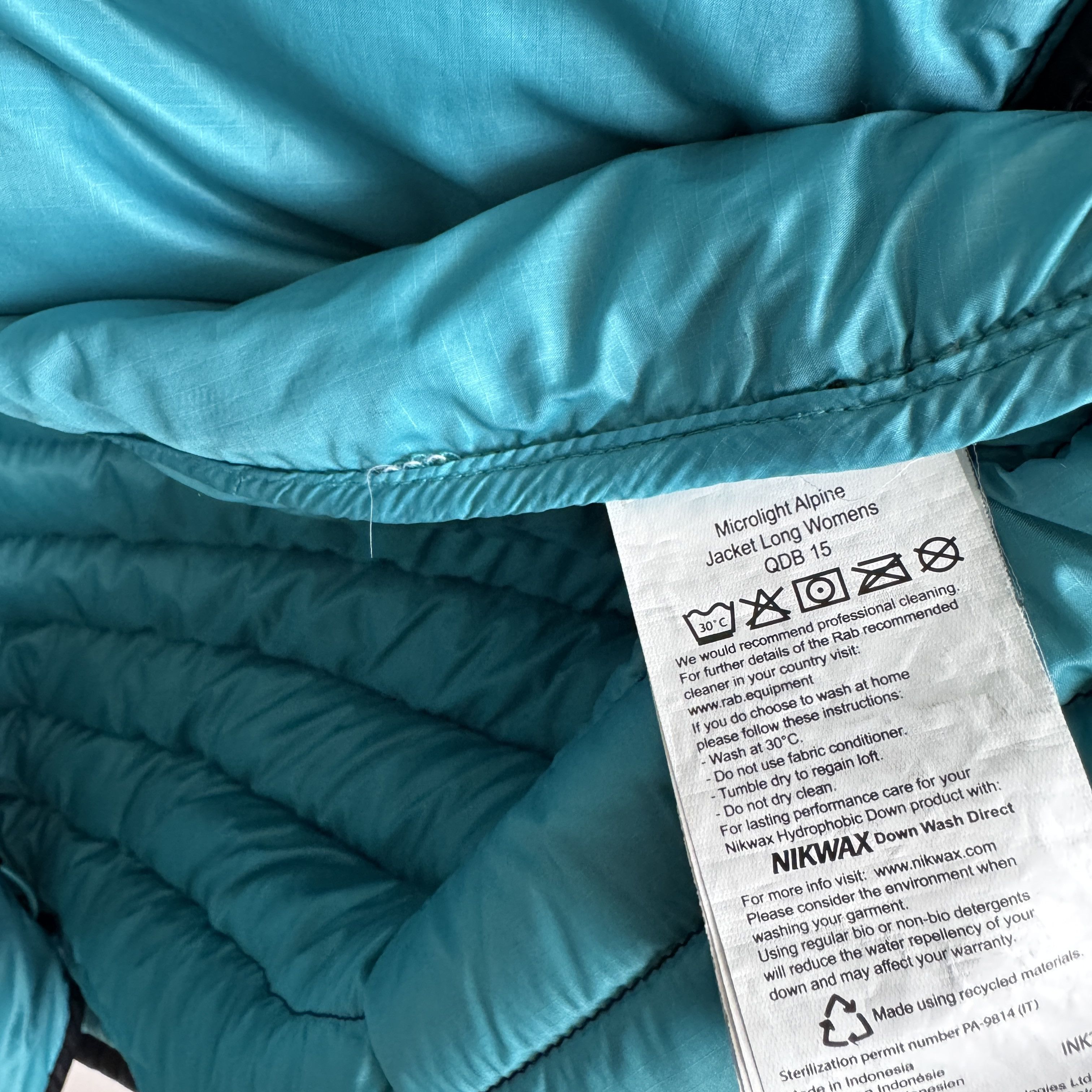 Rab RAB Women's Microlight Alpine Long Down Jacket L Size L / US 10 / IT 46 - 9 Thumbnail