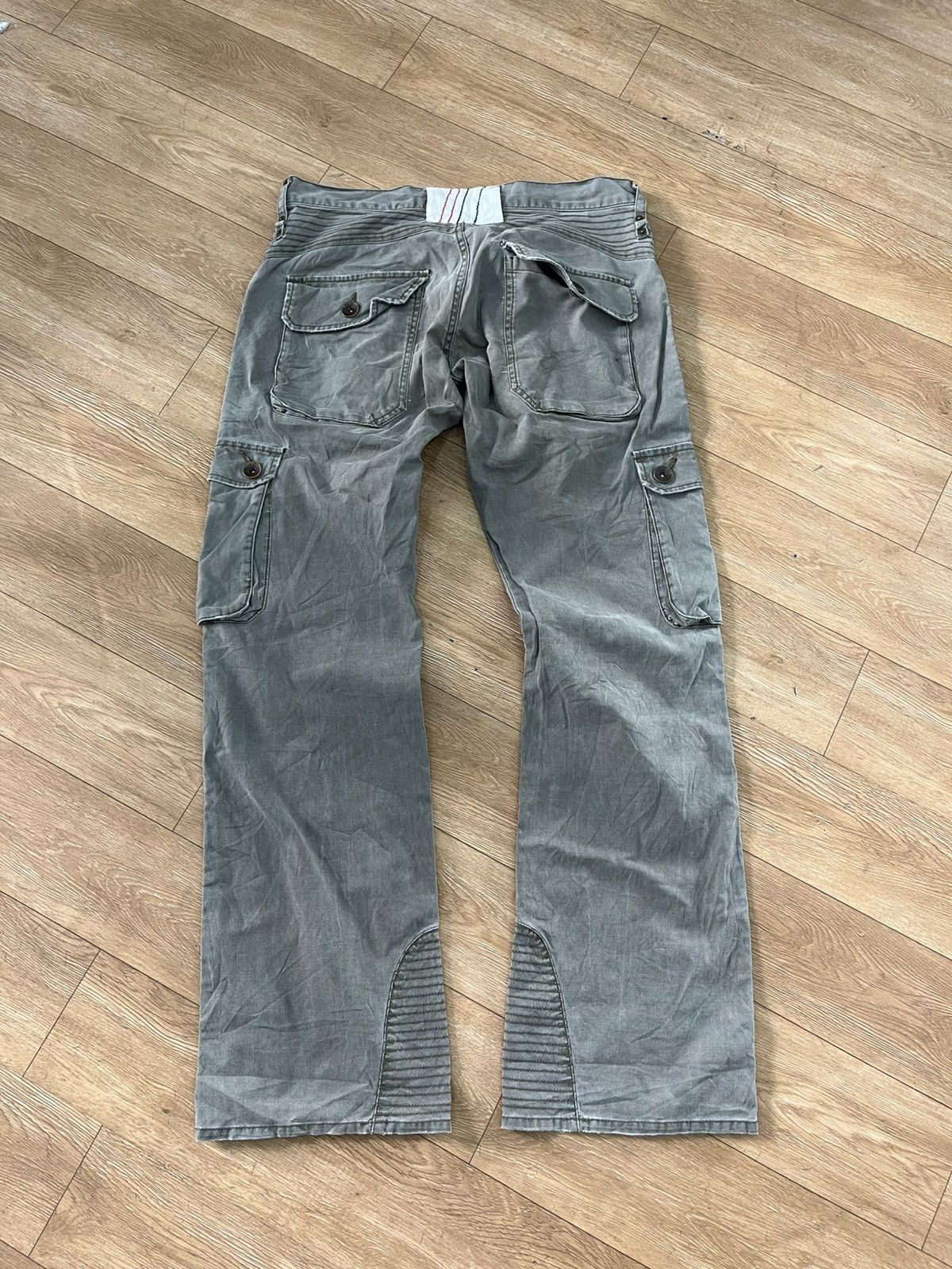 If Six Was Nine RARE PROKEDS FLARE JEANS BALENCIAGA STYLE BOOTCUT Size 32" / US 10 / IT 46 - 2 Thumbnail