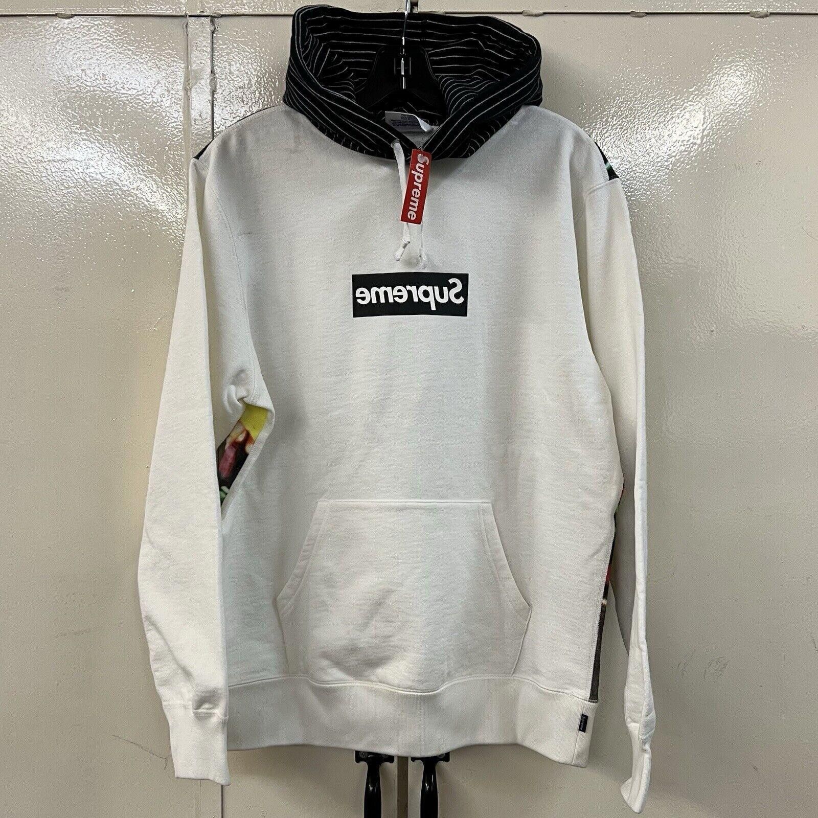 Supreme CDG Comme Des Garcons Harold Hunter Box Logo Hoodie