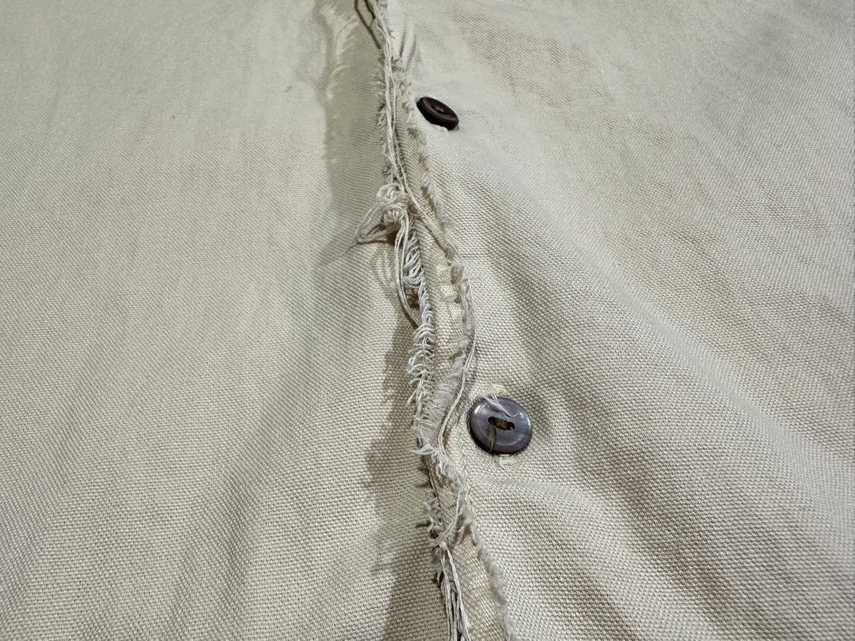 If Six Was Nine × Japanese Brand 🔥Rare Japanese Archived Vadel Frayed Shirt Size US M / EU 48-50 / 2 - 4 Thumbnail