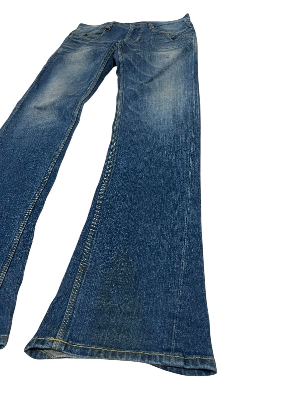 If Six Was Nine × Japanese Brand × Nicole Club 🌈NICOLE CLUB FOR MEN(NCF) BOOTCUT JEANS Size US 30 / EU 46 - 4 Thumbnail