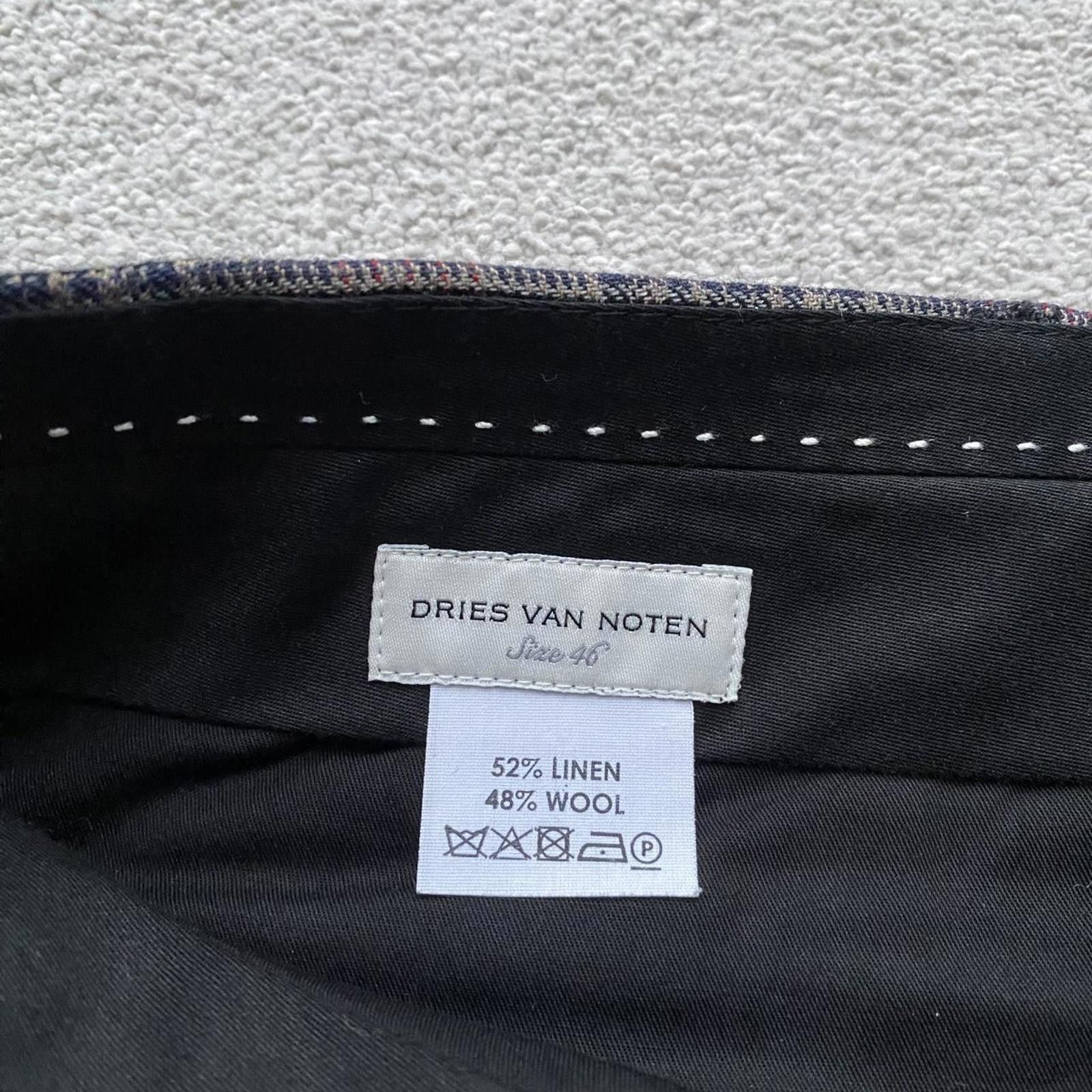 Dries Van Noten Dries Van Noten Plaid Trousers. Size US 30 / EU 46 - 7 Thumbnail