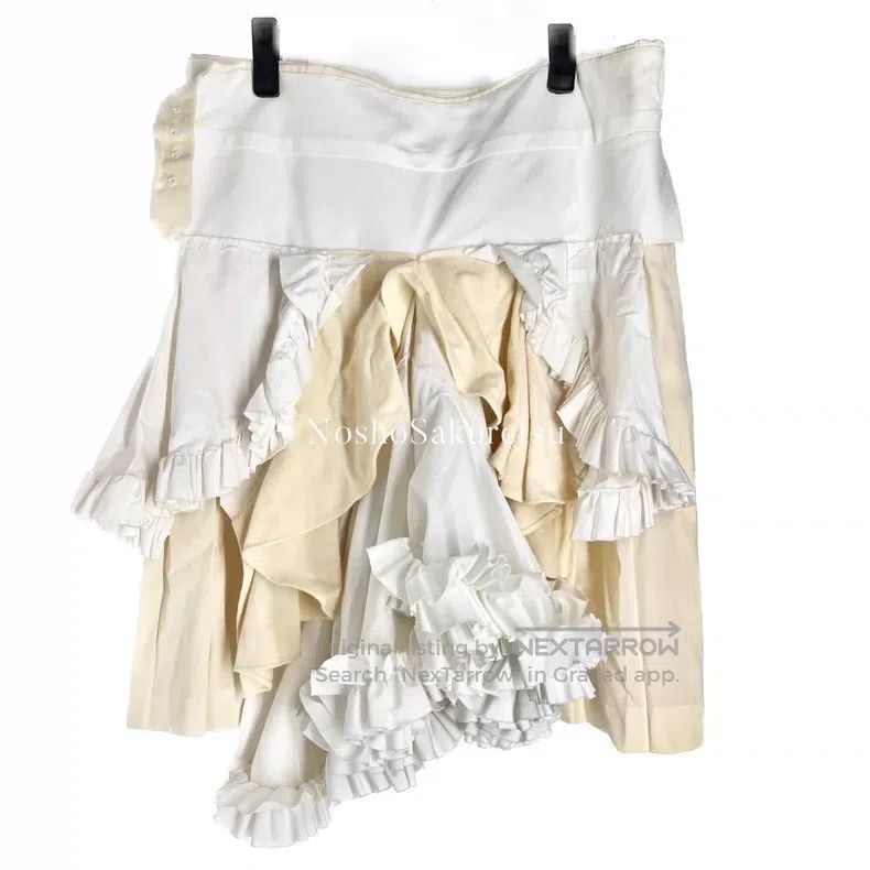 Comme des Garcons Comme Des Garcons size M Ruffle Assembled Skirt Size 23" - 2 Thumbnail