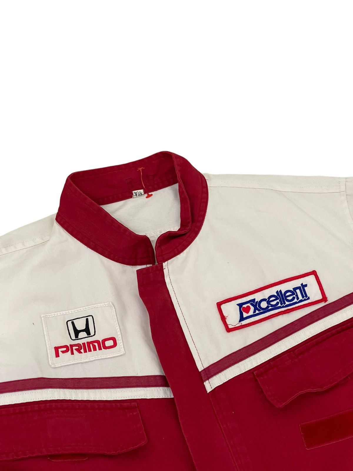 Honda Vtg 90s Honda Jumpsuit Overalls Japan Motorsports 5🟩1 Size US 33 - 21 Thumbnail