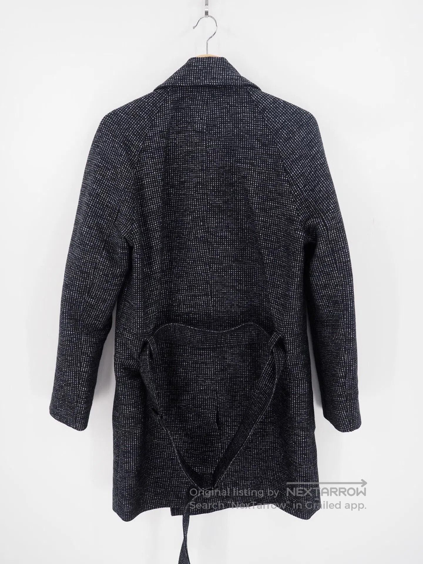 Balenciaga Balenciaga FW13 Black Gray Blend Coat. Size US L / EU 52-54 / 3 - 3 Thumbnail