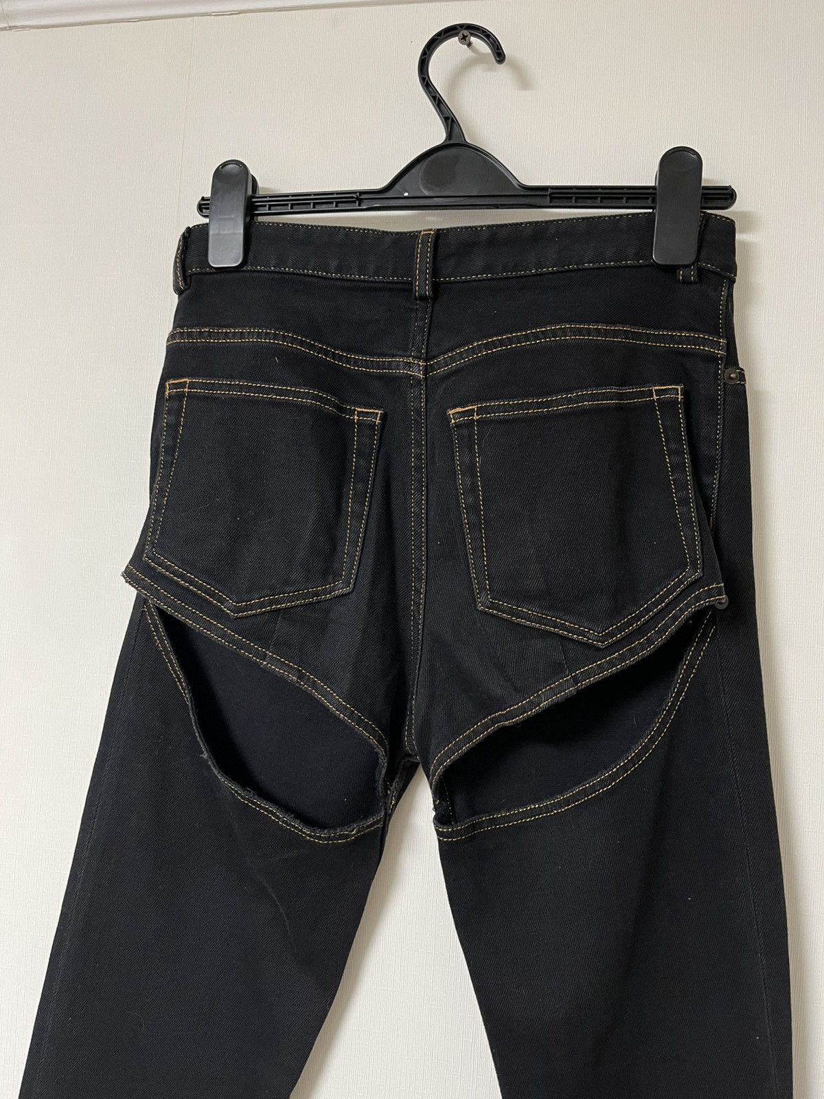 Y/Project Y/Project Cut Out Denim Jeans Size 27" / US 4 / IT 40 - 5 Thumbnail