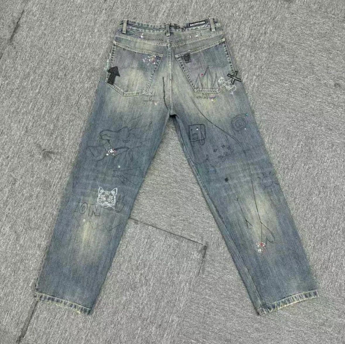 Balenciaga Balenciaga denim pants Size US 32 / EU 48 - 2 Thumbnail