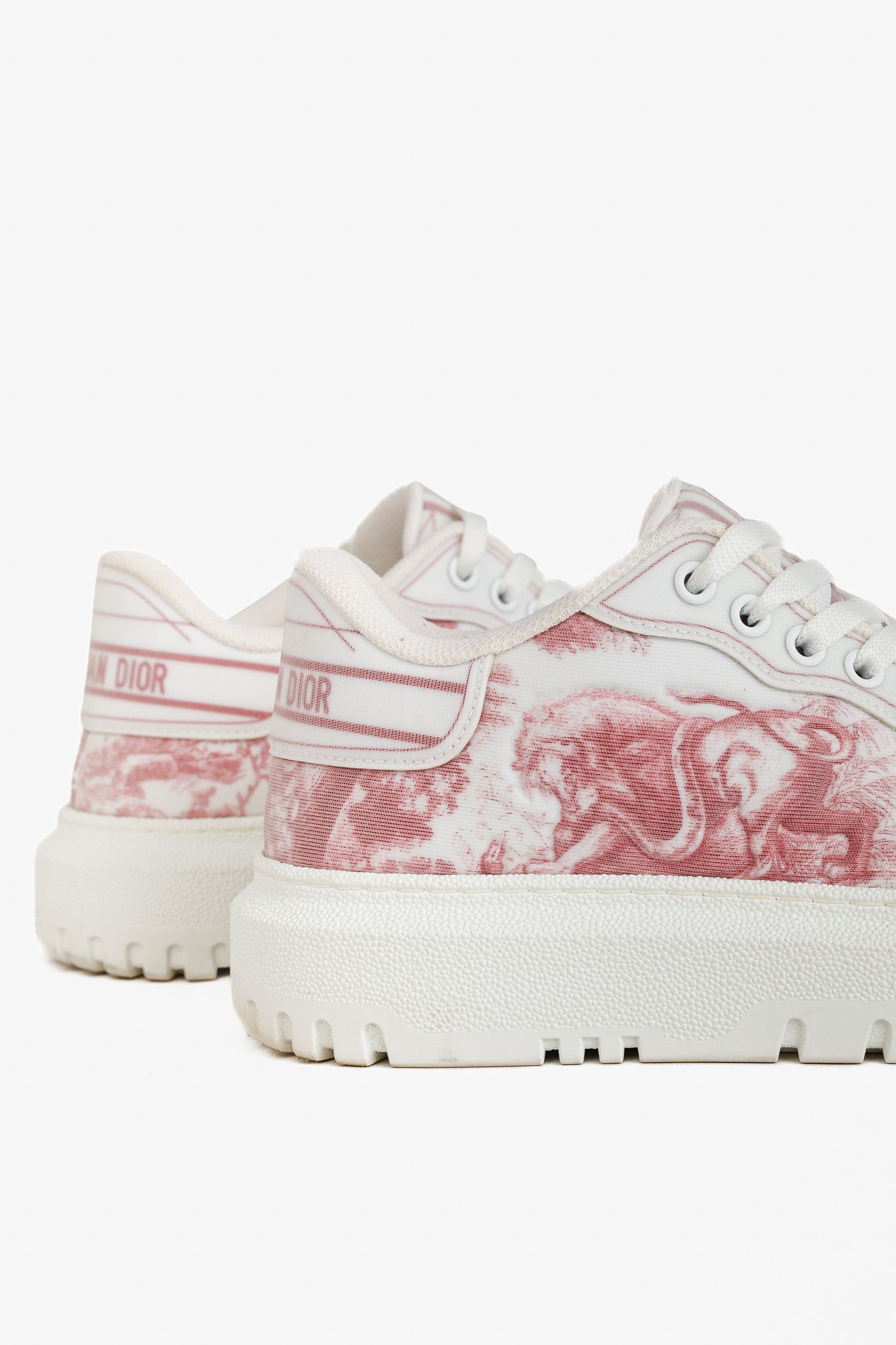 Dior Dior Addict Toile de Jouy Neoprene Low-Top Sneakers Size US 6.5 / IT 36.5 - 9 Thumbnail