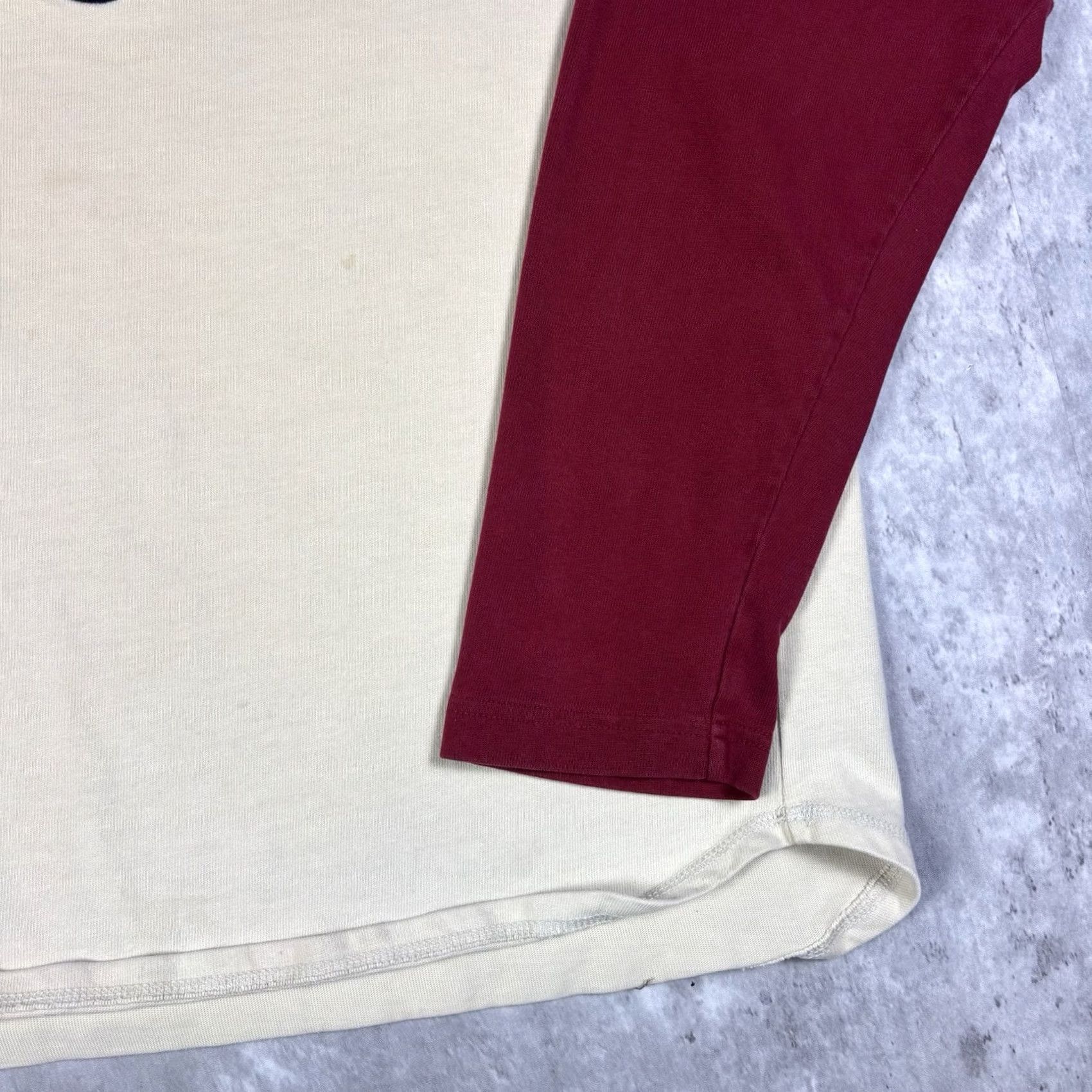 Disney VINTAGE Disney Mickey Mouse Skiing Logo Long Sleeve T Shirt Mens L 90s Classic Outdoor Brown Cotton Crew Neck Logo Regular Size US L / EU 52-54 / 3 - 7 Thumbnail