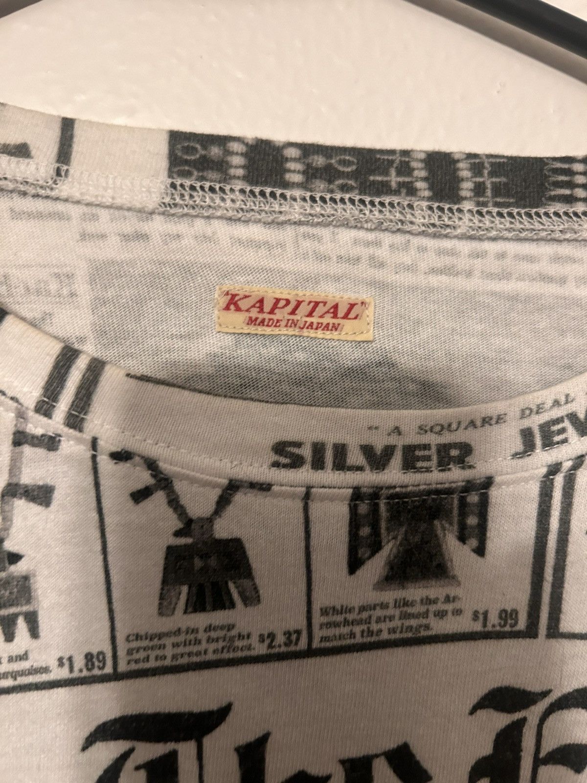 Kapital Kapital Tenjiku Newspaper Long Sleeve Size US M / EU 48-50 / 2 - 3 Thumbnail