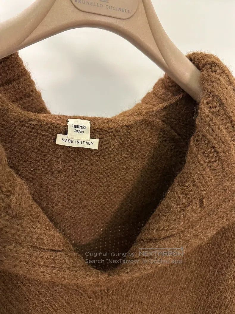 Hermes Hermes Crew neck sweater Size S / US 4 / IT 40 - 4 Thumbnail
