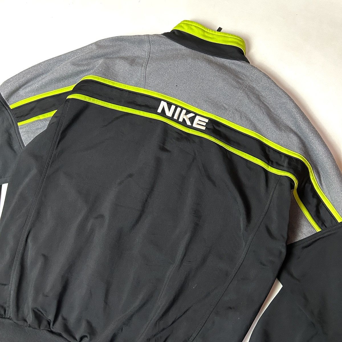 Nike × Vintage Nike 90s vintage tracktop colour block jacket Size US L / EU 52-54 / 3 - 11 Thumbnail