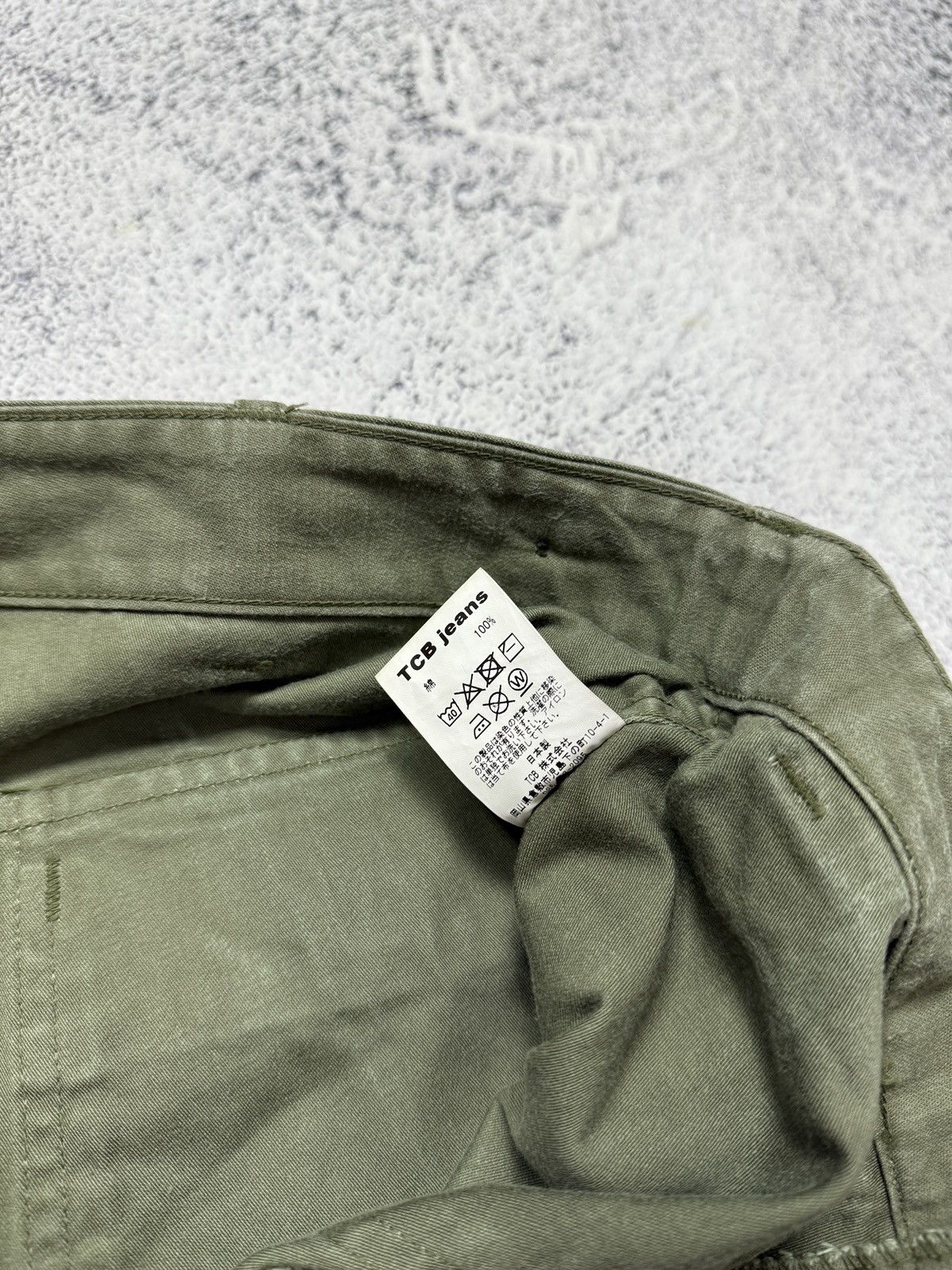 TCB Jeans 🇯🇵 TCB Jeans Japanese Pants Military Style Size US 32 / EU 48 - 10 Thumbnail