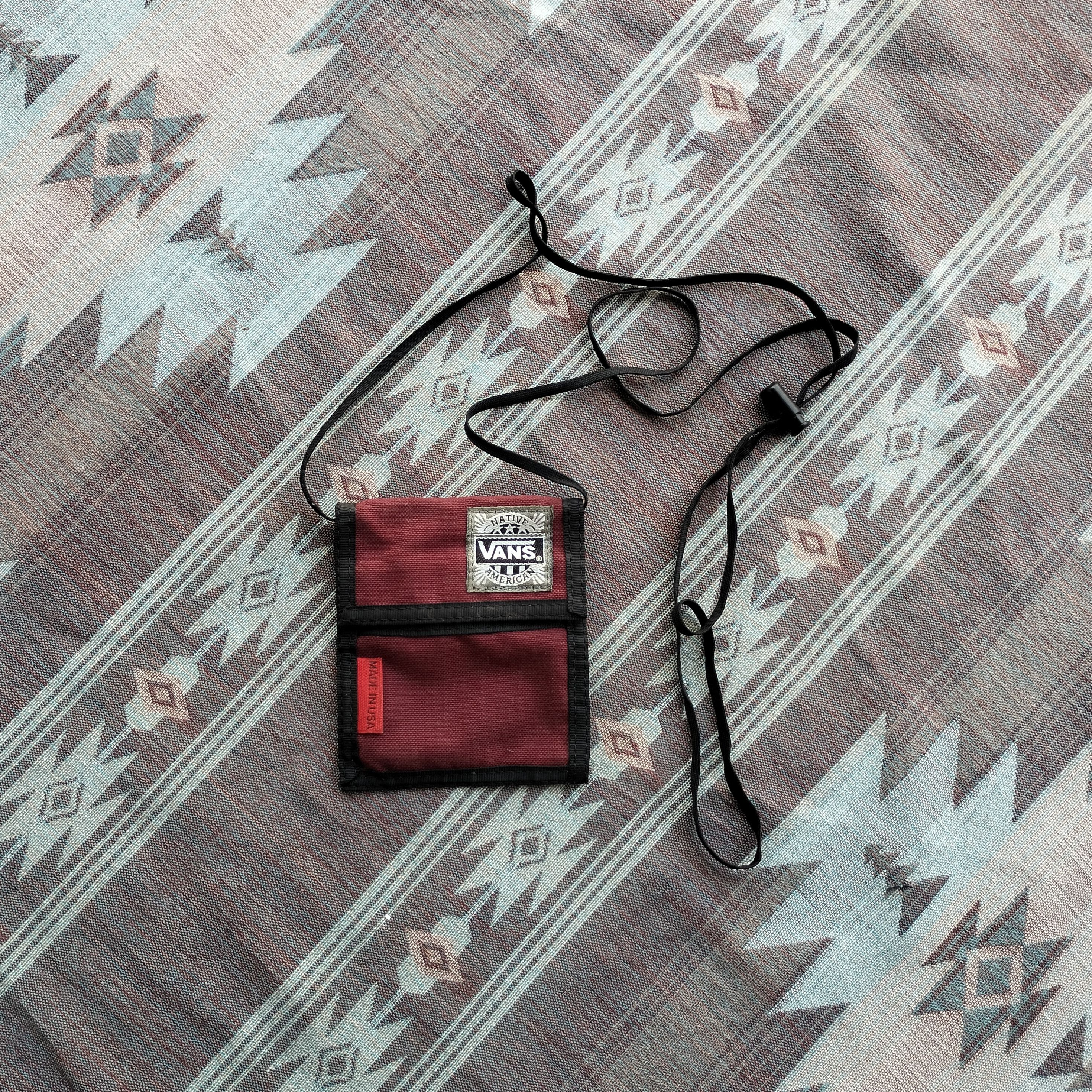 Vintage Vans Necklace neck bag