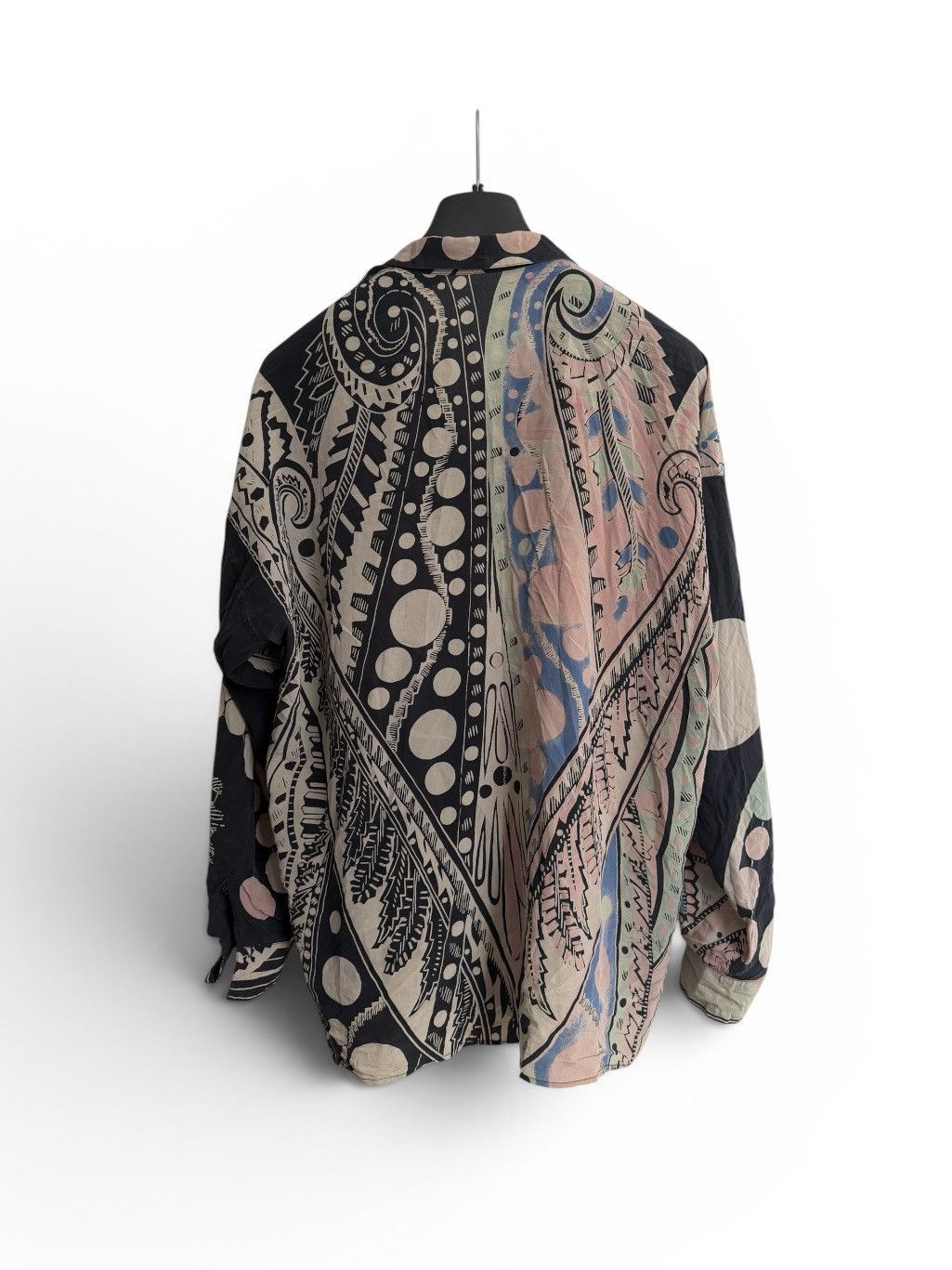 Versace Vintage Gianni Versace Abstract Shirt Size US M / EU 48-50 / 2 - 2 Thumbnail