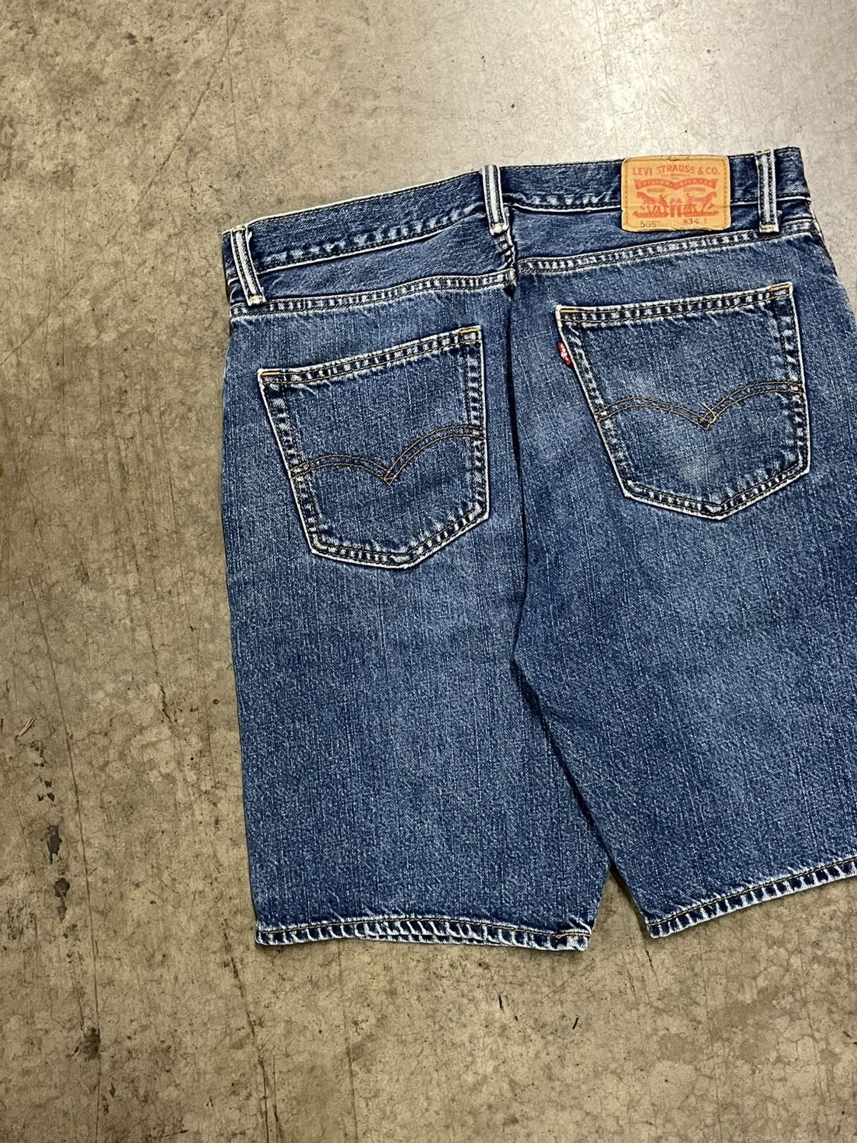 Levi's × Vintage Levi’s jorts baggy fit style 505s vintage streetwear h Size US 34 / EU 50 - 3 Thumbnail