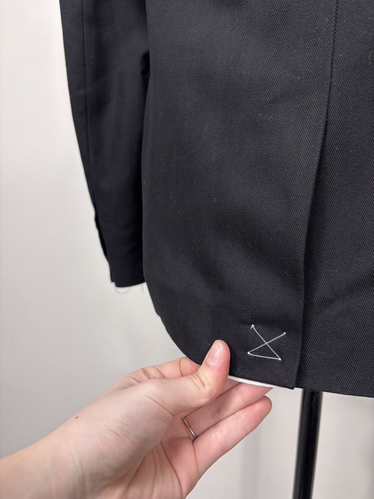 Diesel Diesel Carin-D NWT Men’s Cotton Black Dinner Jacket Tuxedo Size 40R - 15 Thumbnail