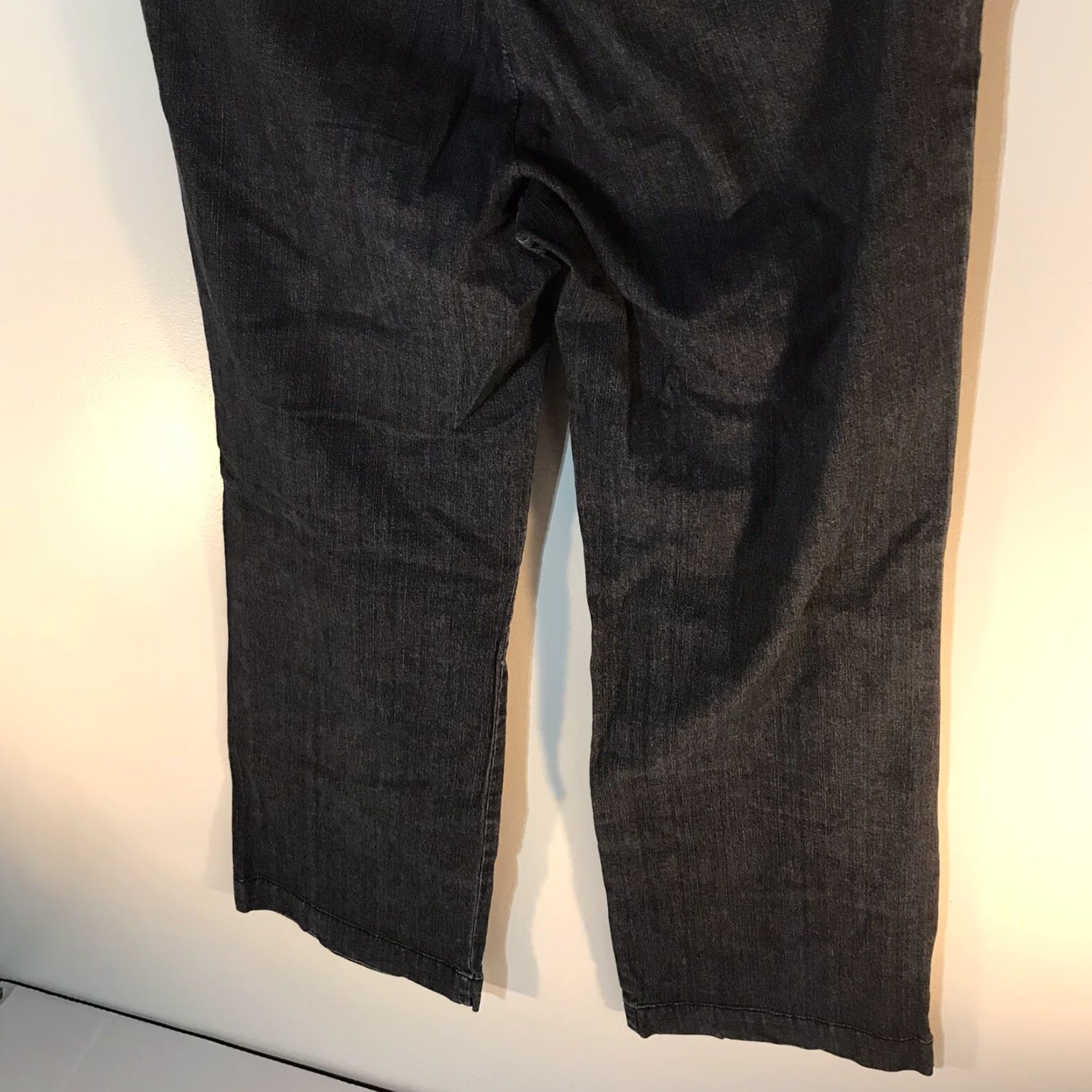 Merona Merona Wide Leg Jeans Womens Size 8 Dark Wash Blue Denim Size 30" / US 8 / IT 44 - 4 Thumbnail