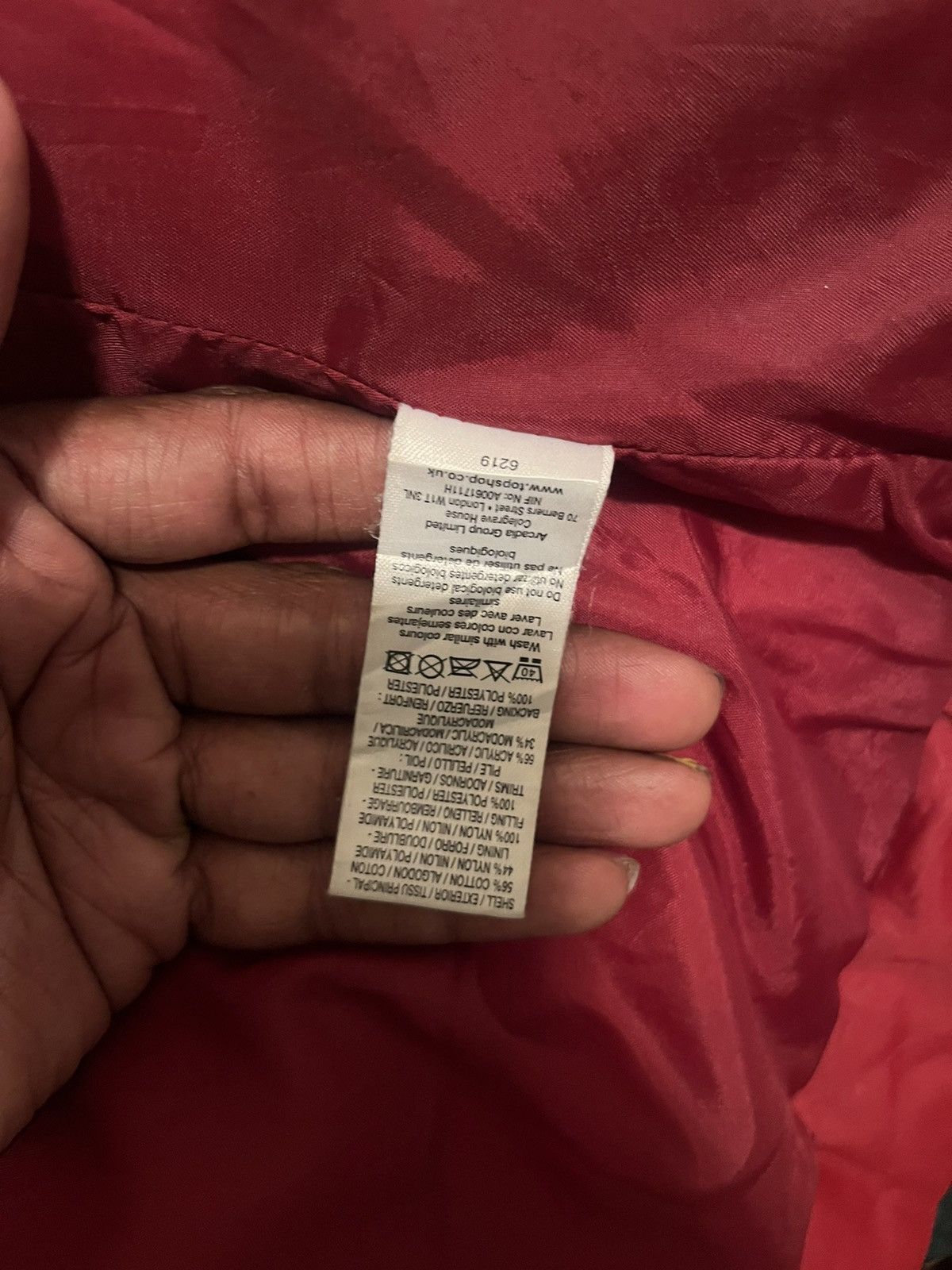 Other Red MOTO Bomber Jacket Size US S / EU 44-46 / 1 - 6 Thumbnail