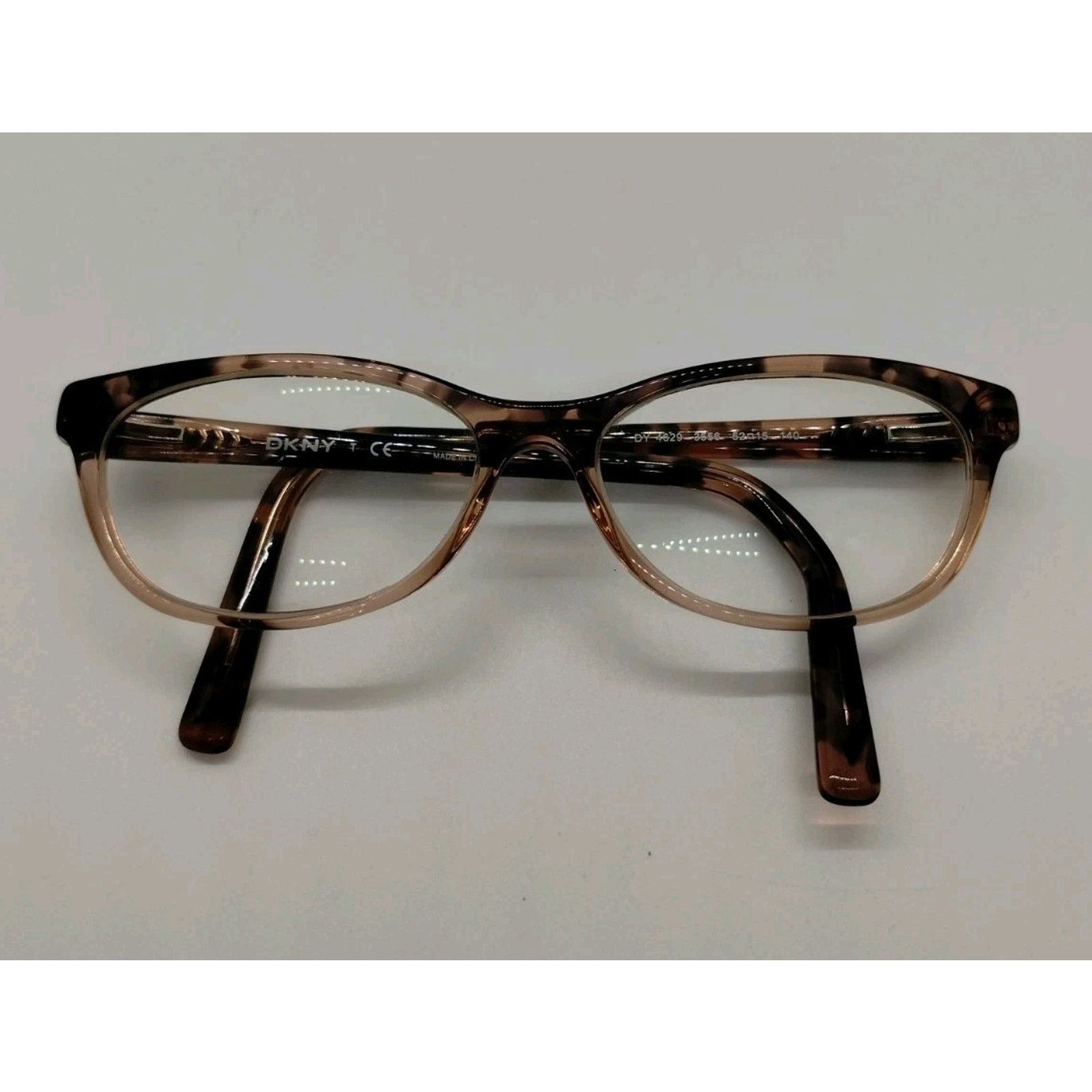DKNY DKNY DY 4629 3556 Pink Black Tortoise Eyeglass Frames Size ONE SIZE - 1 Thumbnail
