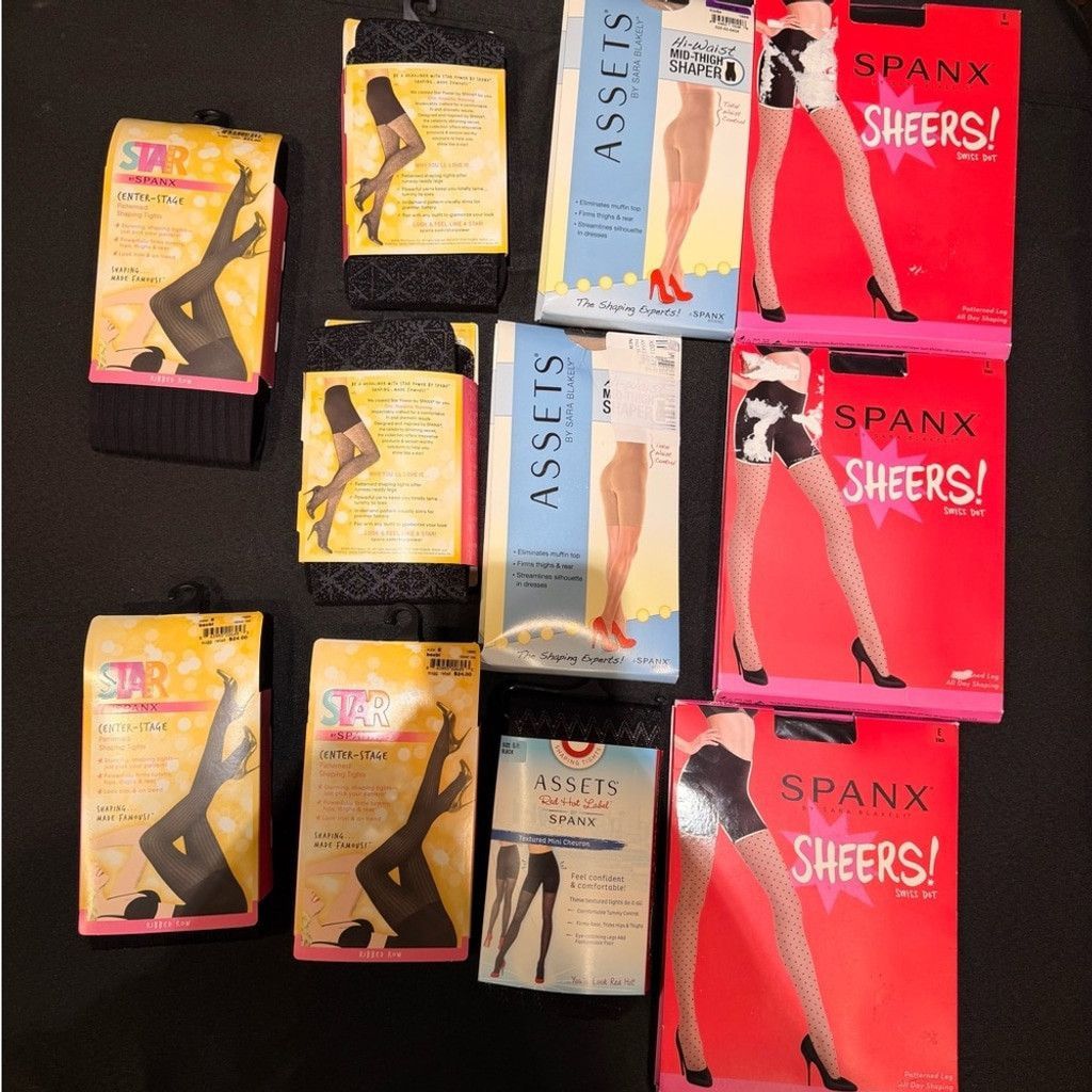 Spanx SPANX Wholesale Bundle |Size 5/E | 11 Pieces Assorted Bundle Size ONE SIZE - 1 Thumbnail