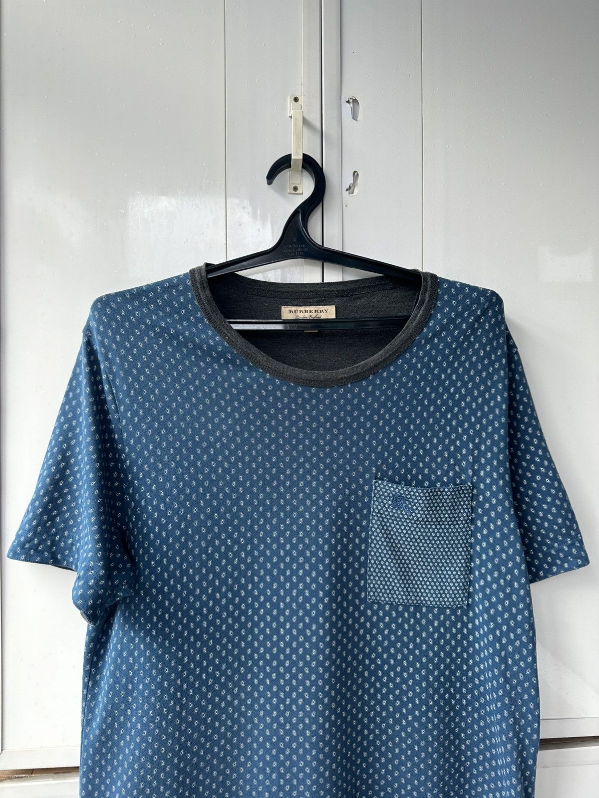 Burberry Vintage Monogram Burberry T-shirt Size US L / EU 52-54 / 3 - 6 Thumbnail