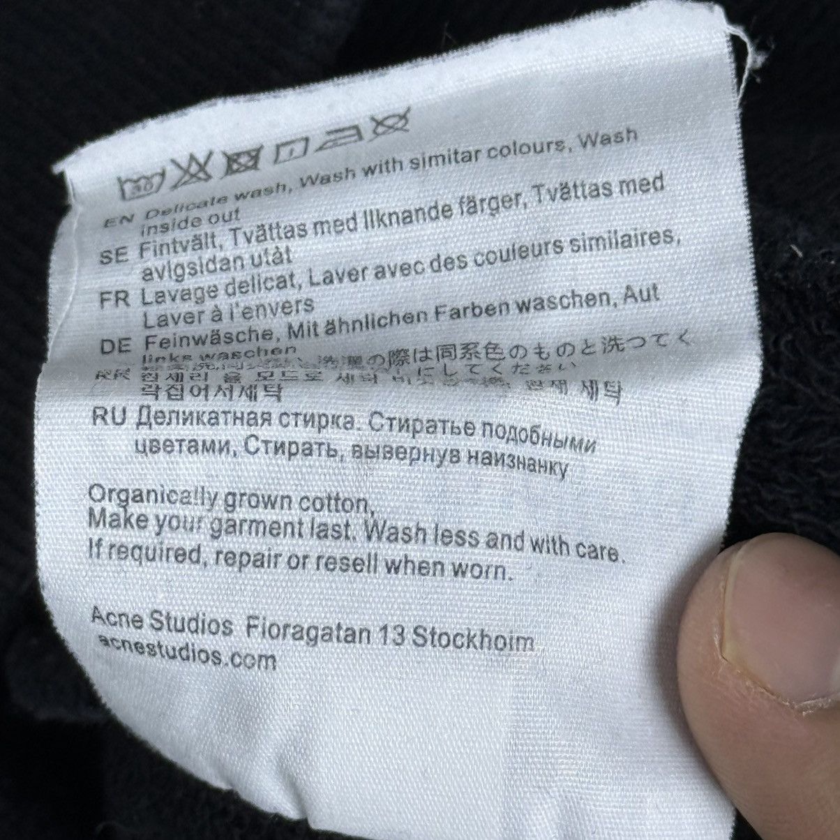 Acne Studios Acne Studios Box Logo Sweatshirt Size US XXS / EU 40 - 5 Thumbnail